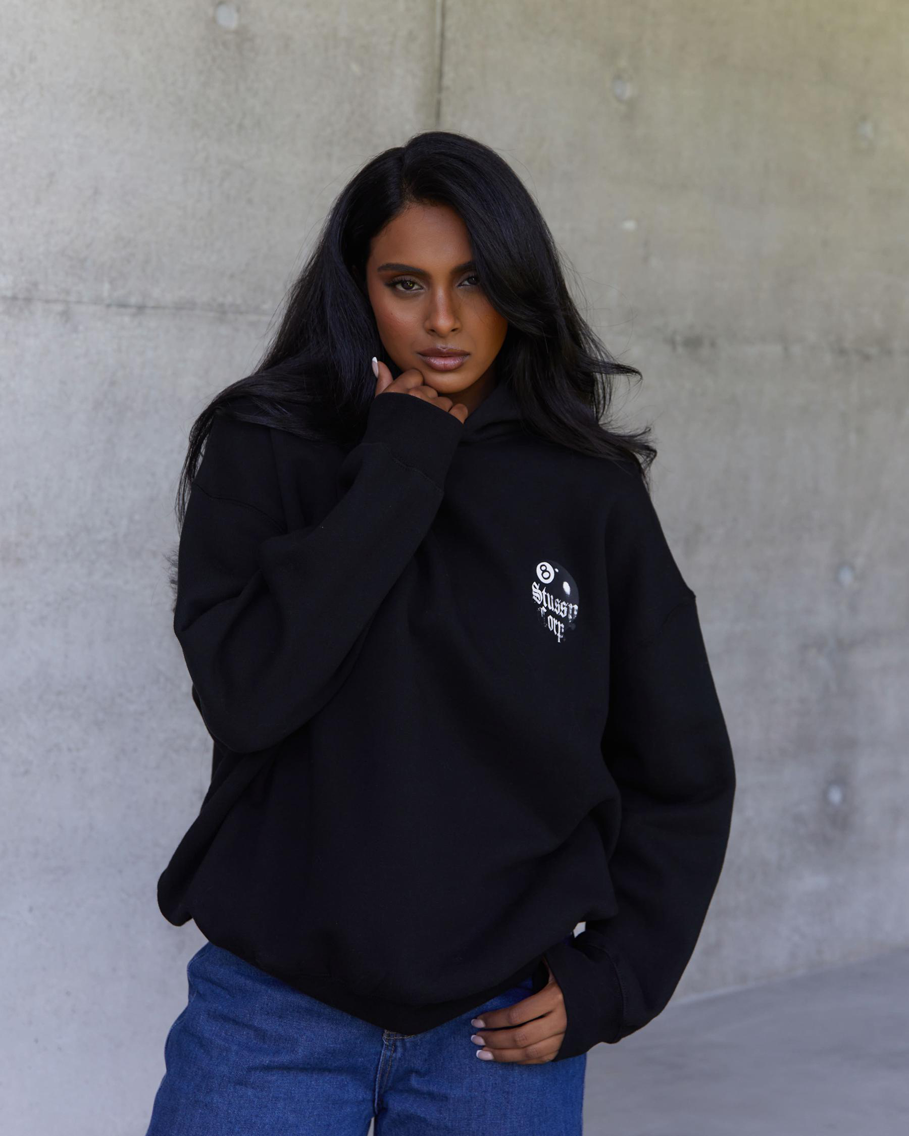 Shop Stussy 8 Ball Oversized Hoodie In Black - Fast Shipping & Easy Returns  - City Beach Australia