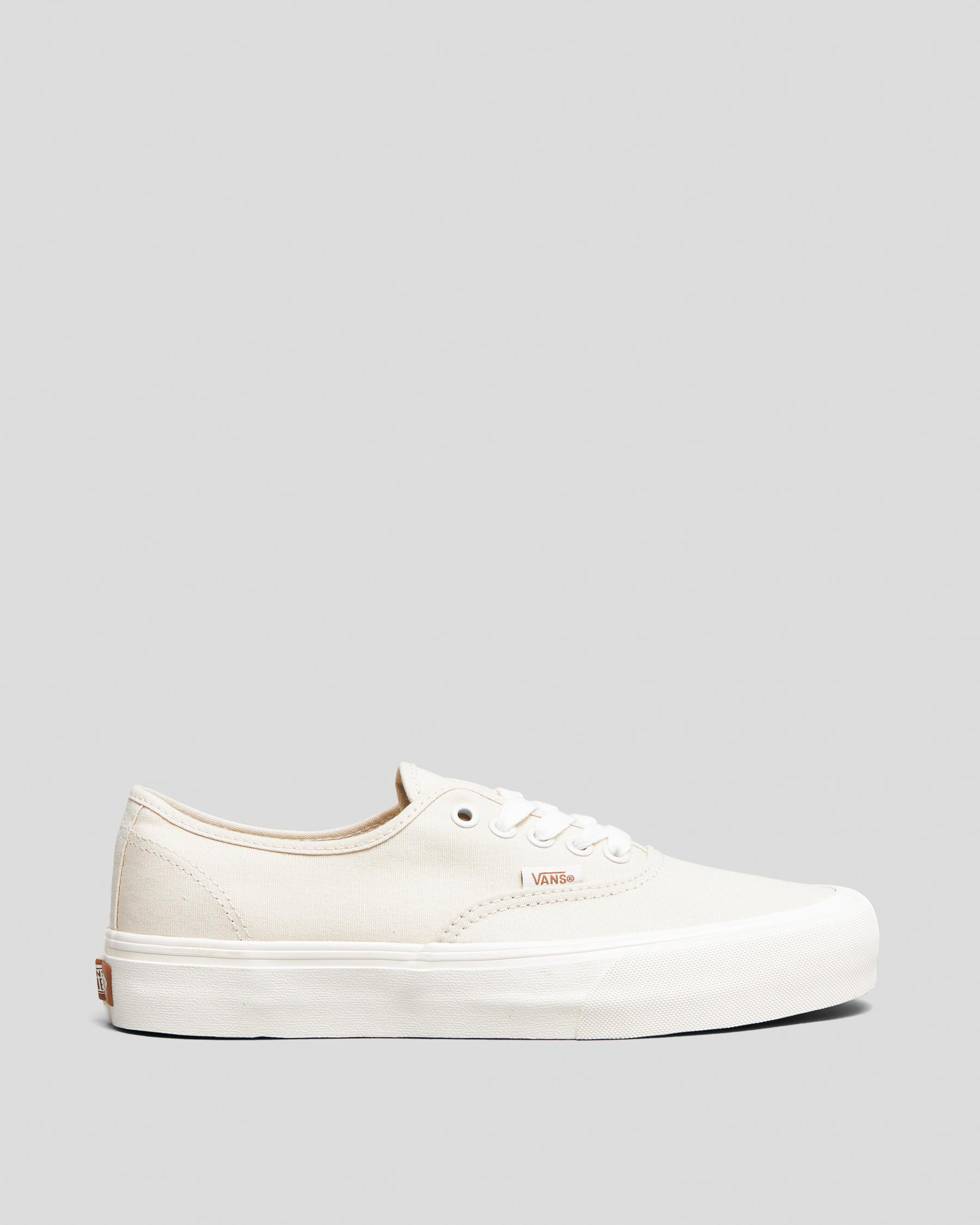 Shop Vans Womens Authentic Shoes In Turtledove/marshmallow - Fast ...