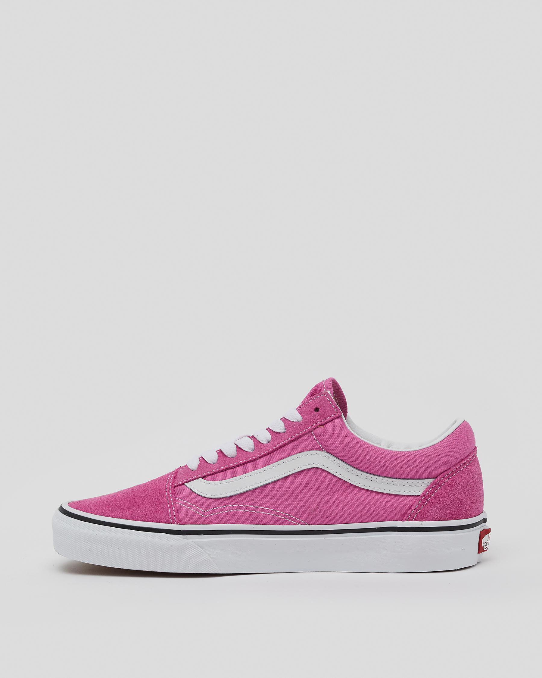 Shop Vans Womens Old Skool Shoes In Color Theory Fiji Flower - Fast ...