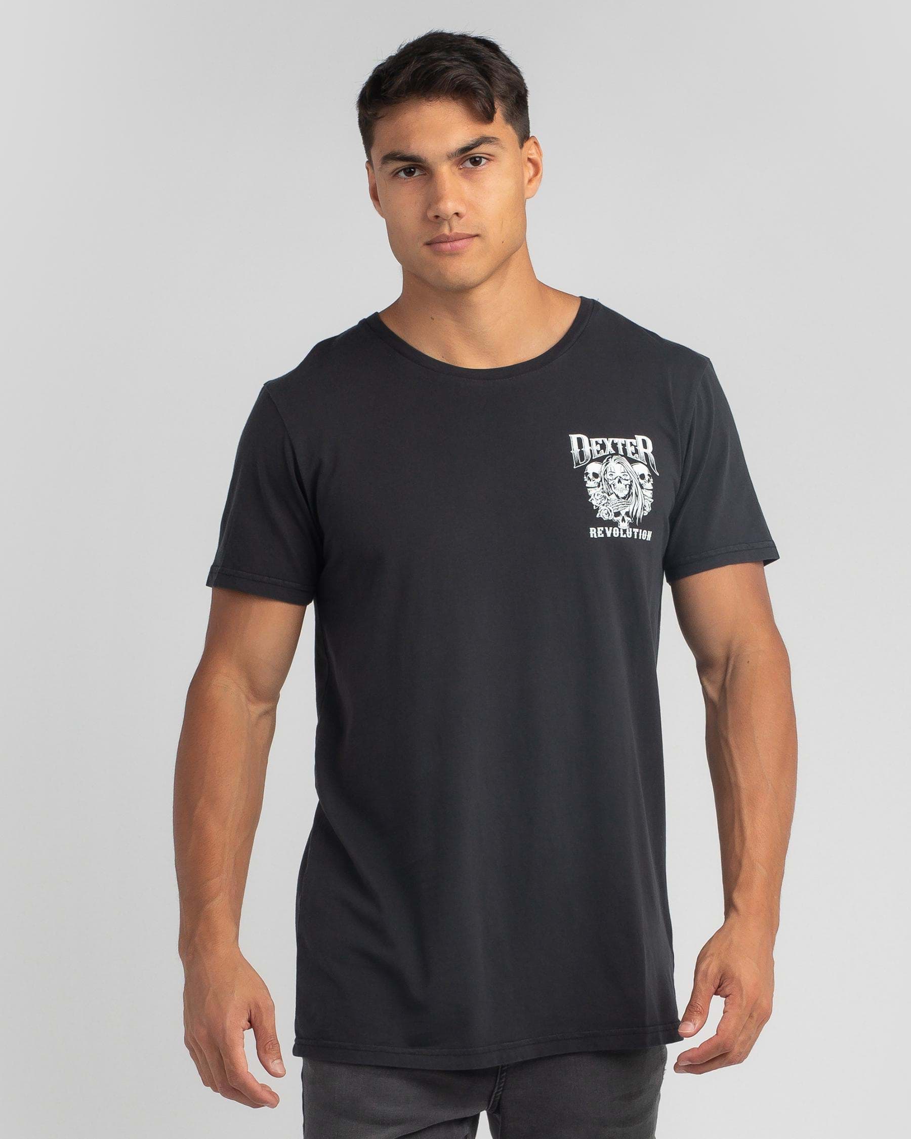 Shop Dexter Repercussion T-Shirt In Charcoal - Fast Shipping & Easy ...