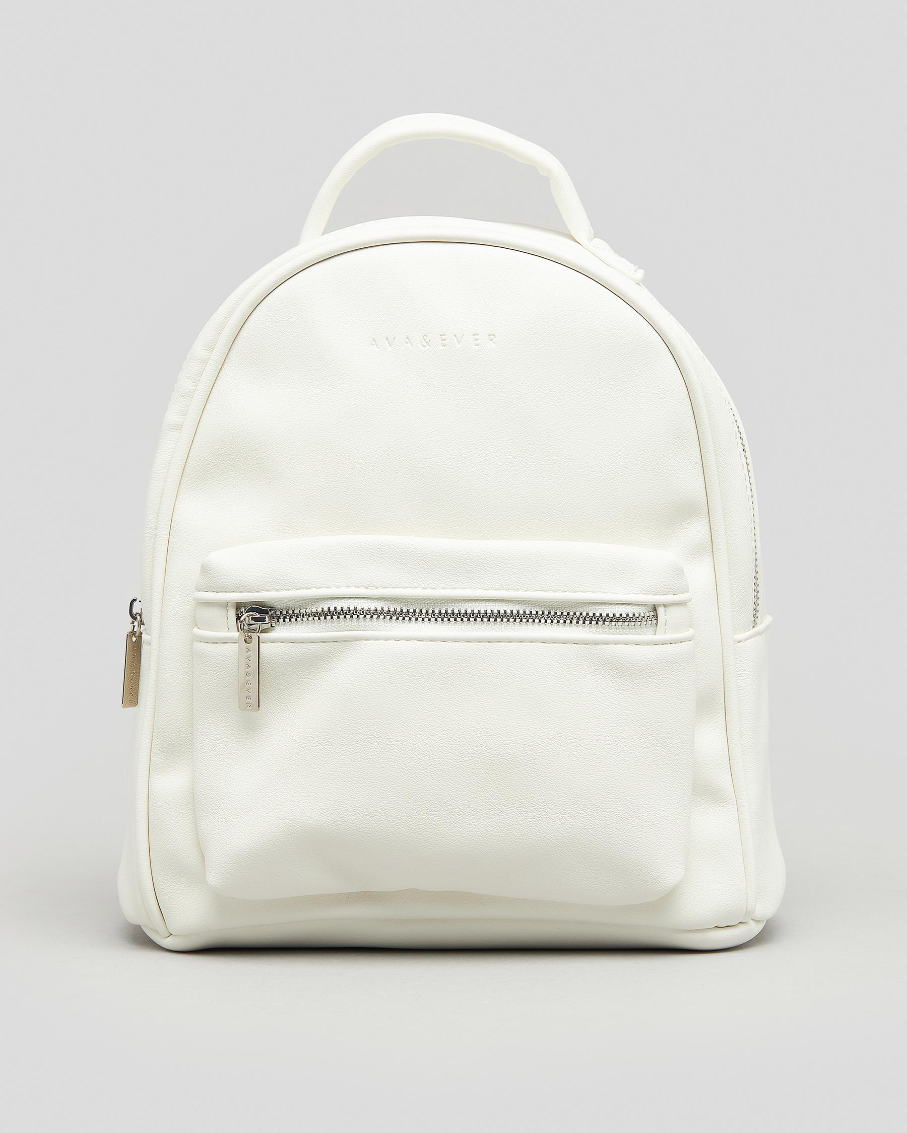 Ava And Ever Demi Mini Backpack In Alabaster - FREE* Shipping & Easy ...