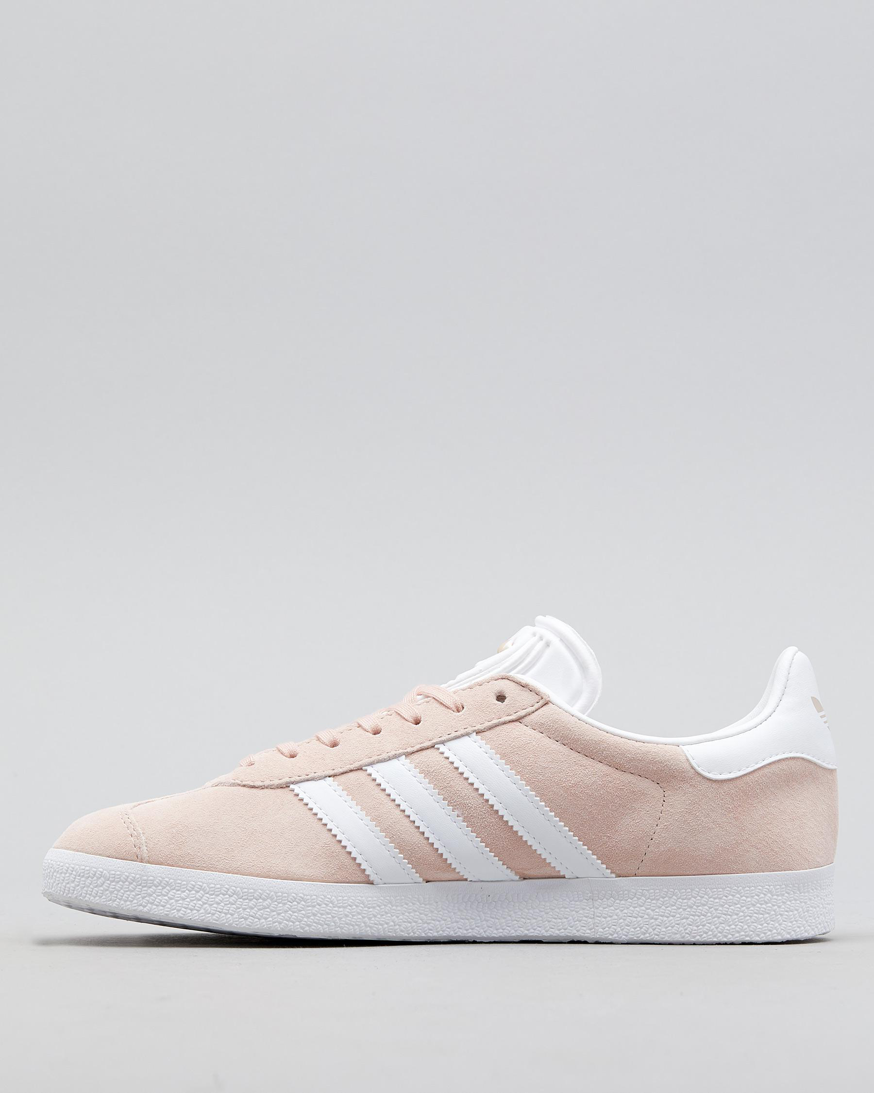 Shop adidas Womens Gazelle Shoes In Pink/white - Fast Shipping & Easy ...