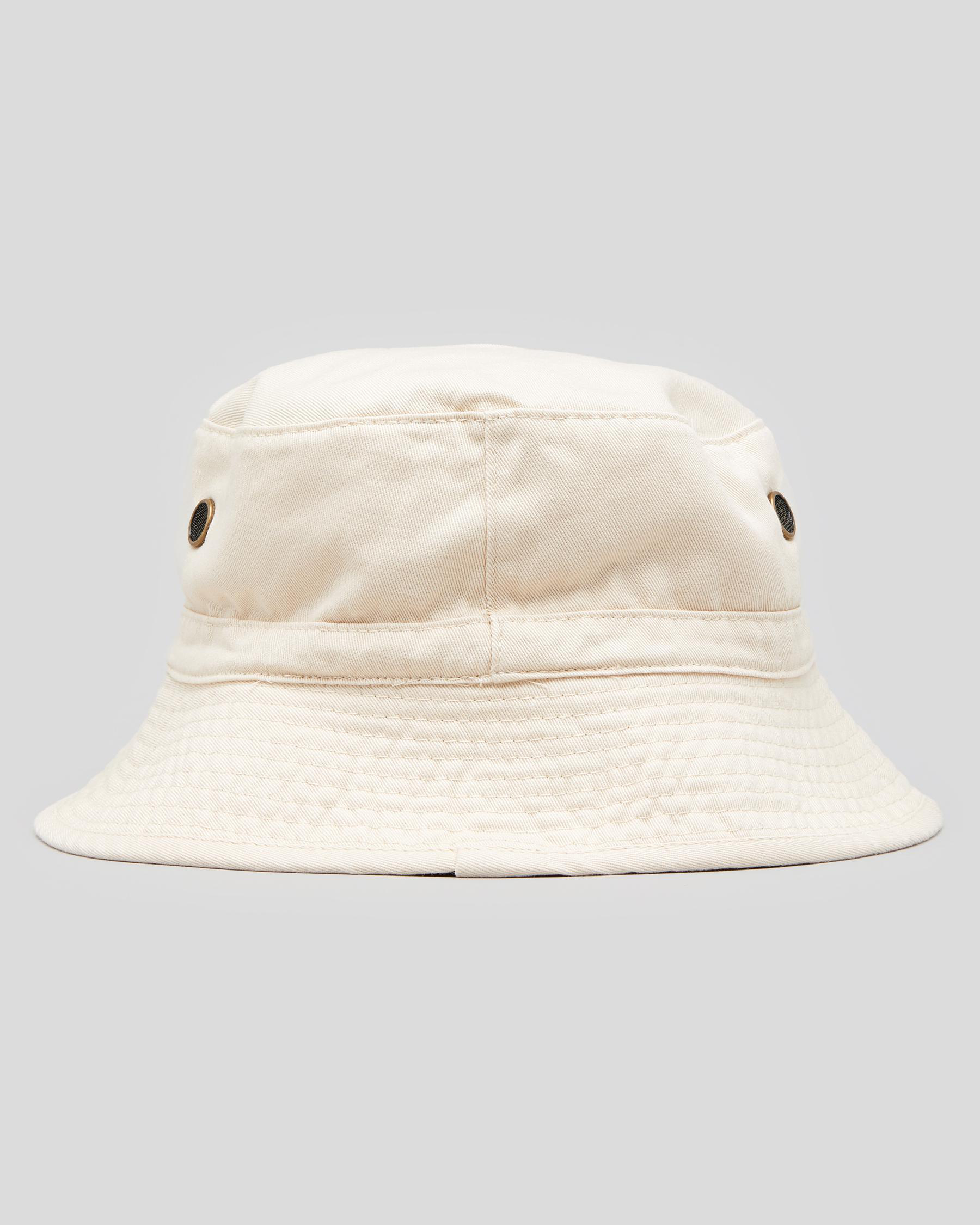 Shop Rip Curl Quest Brim Hat In Bone - Fast Shipping & Easy Returns ...