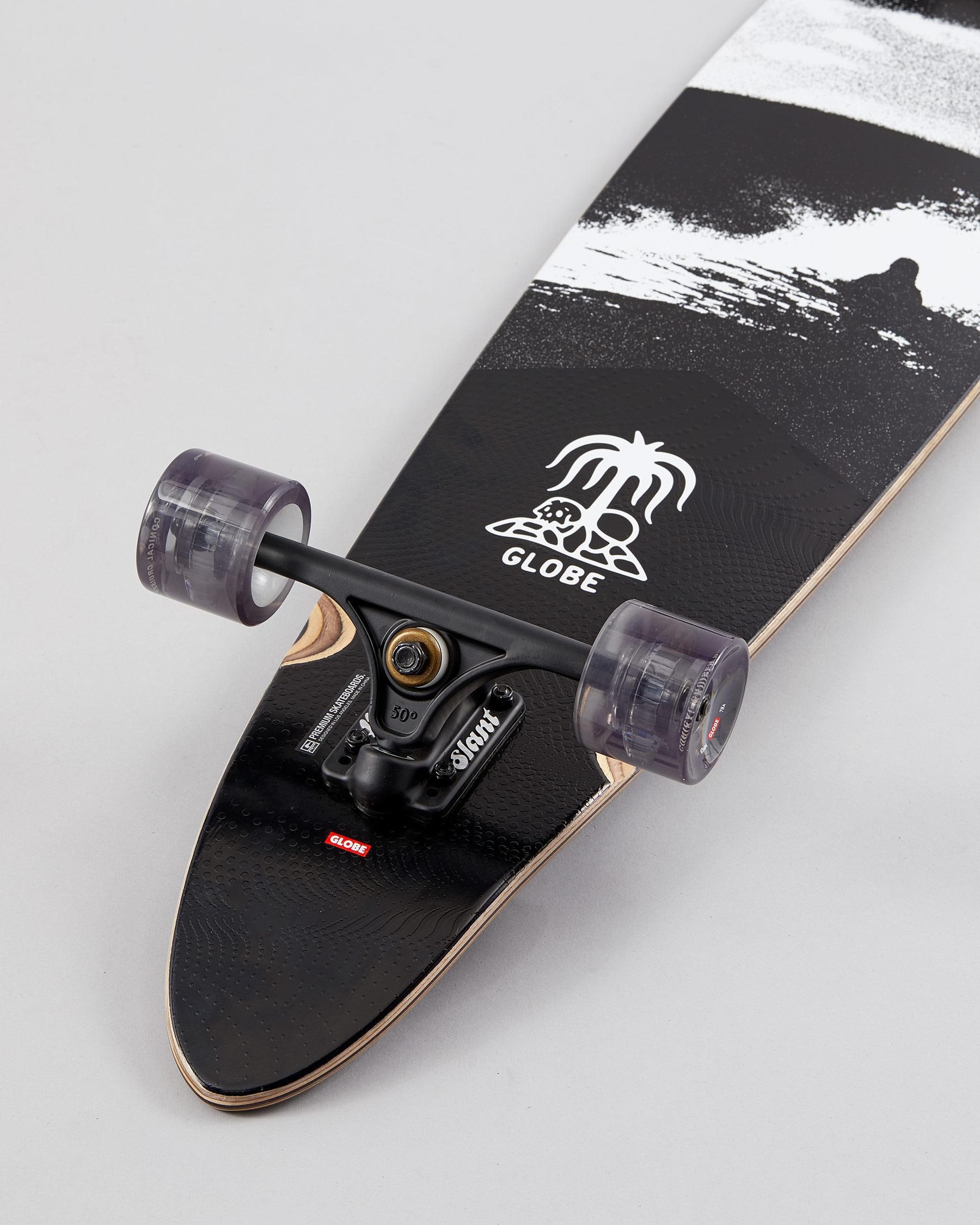 Shop Globe Pinner Classic 40 Longboard In Coconutblack Fast