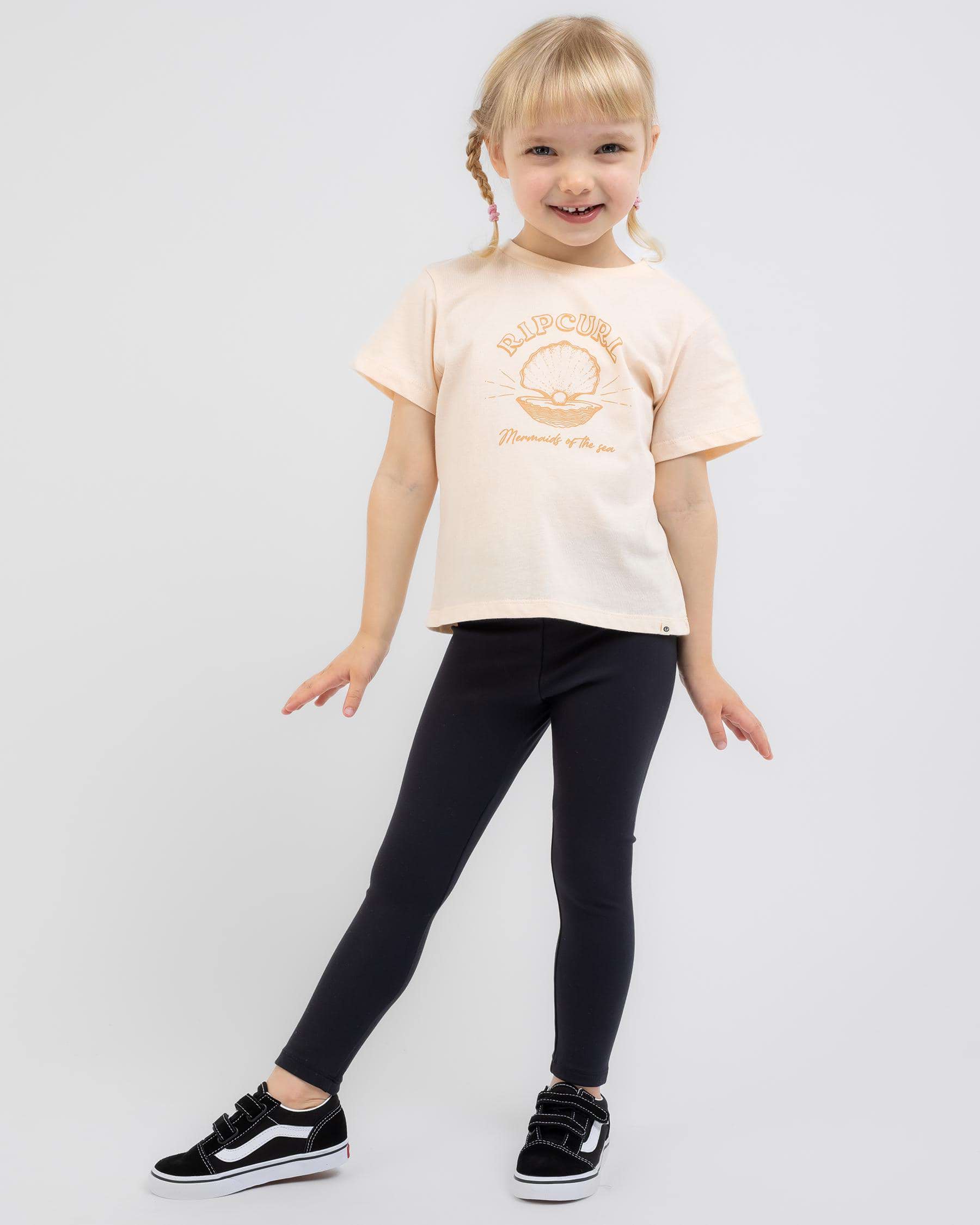 Shop Rip Curl Toddlers' Ocean Magic T-Shirt In Off White - Fast ...