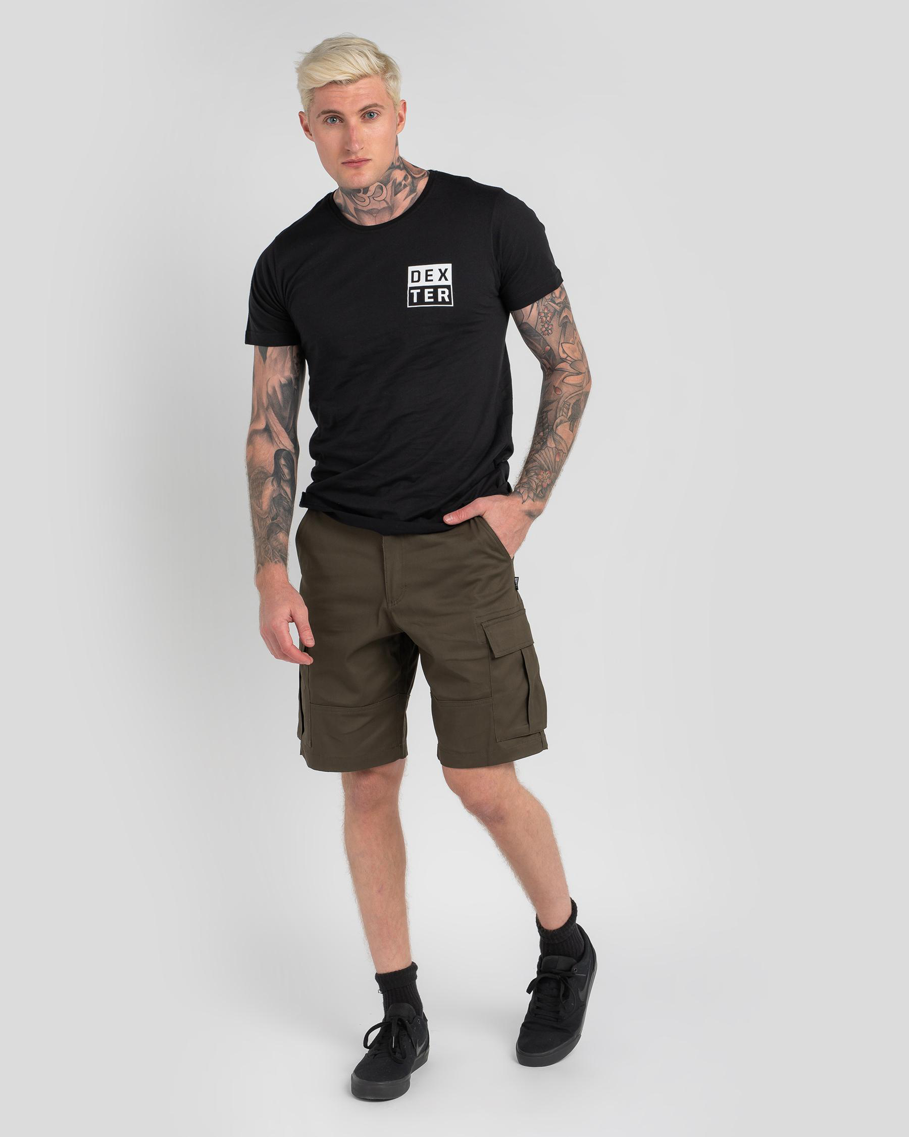 Shop Unit Broadcast Walk Shorts In Military - Fast Shipping & Easy ...