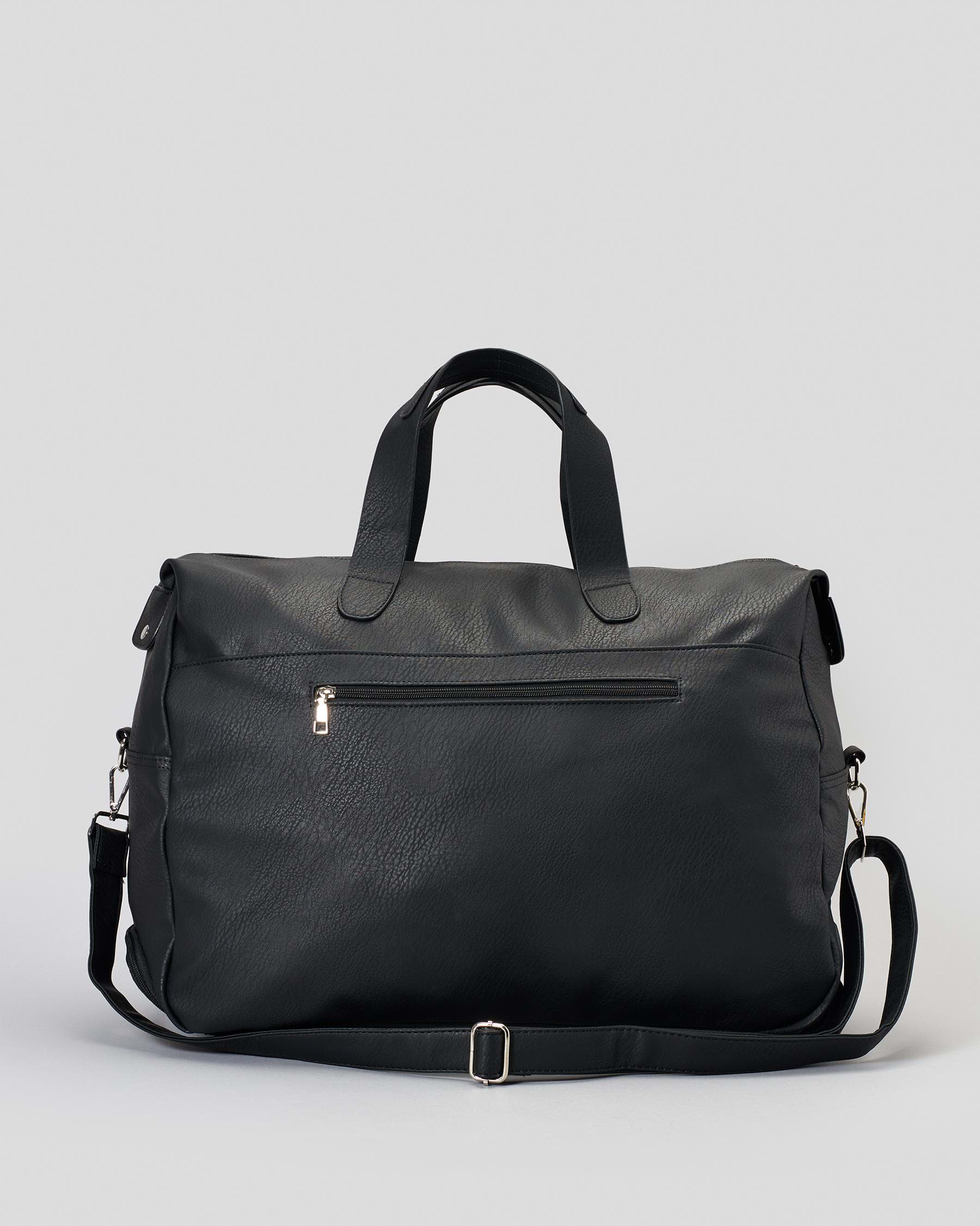 Shop Mooloola Sara Small Wheeled Travel Bag In Black - Fast Shipping ...