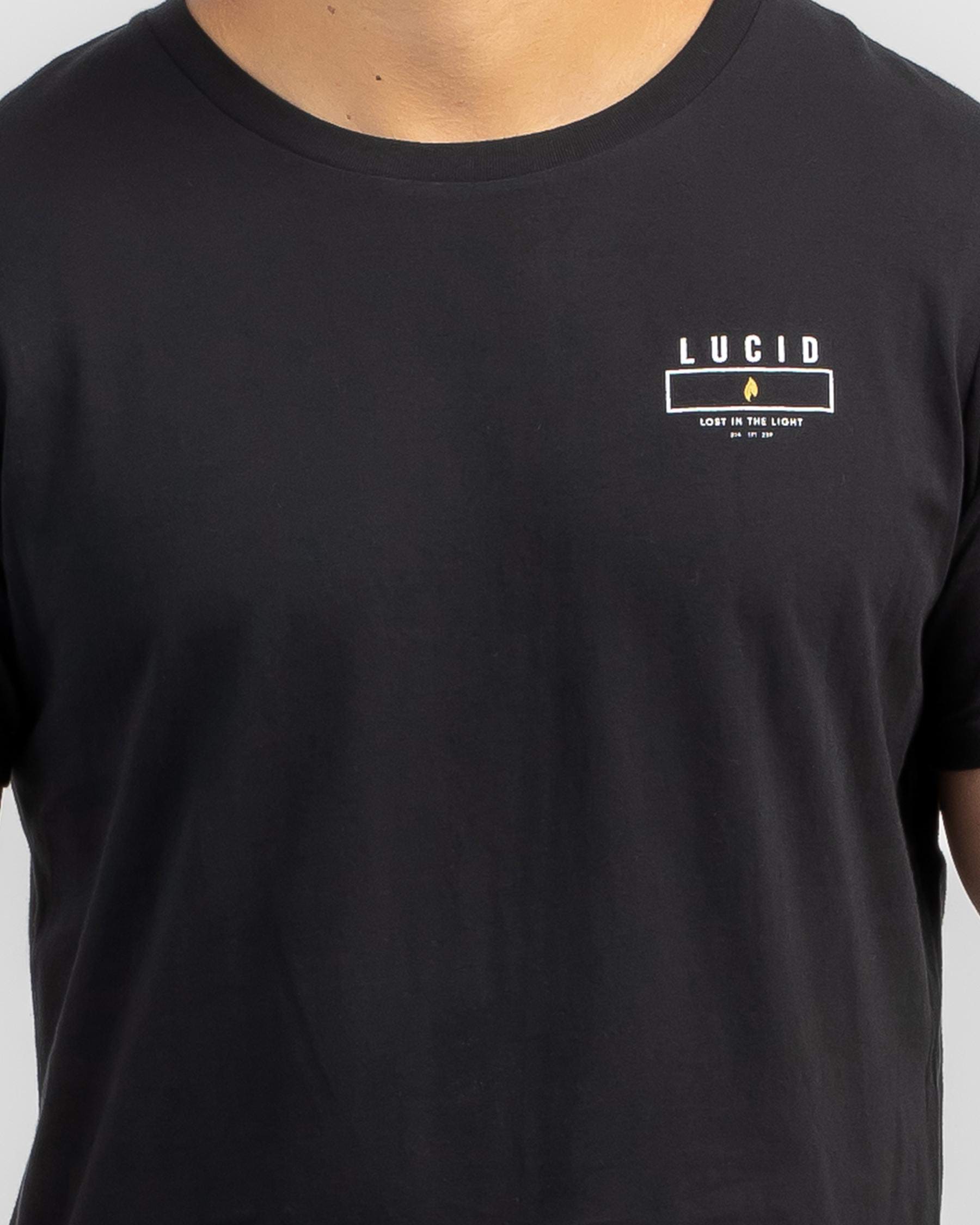 Shop Lucid Gilding T-Shirt In Black - Fast Shipping & Easy Returns ...