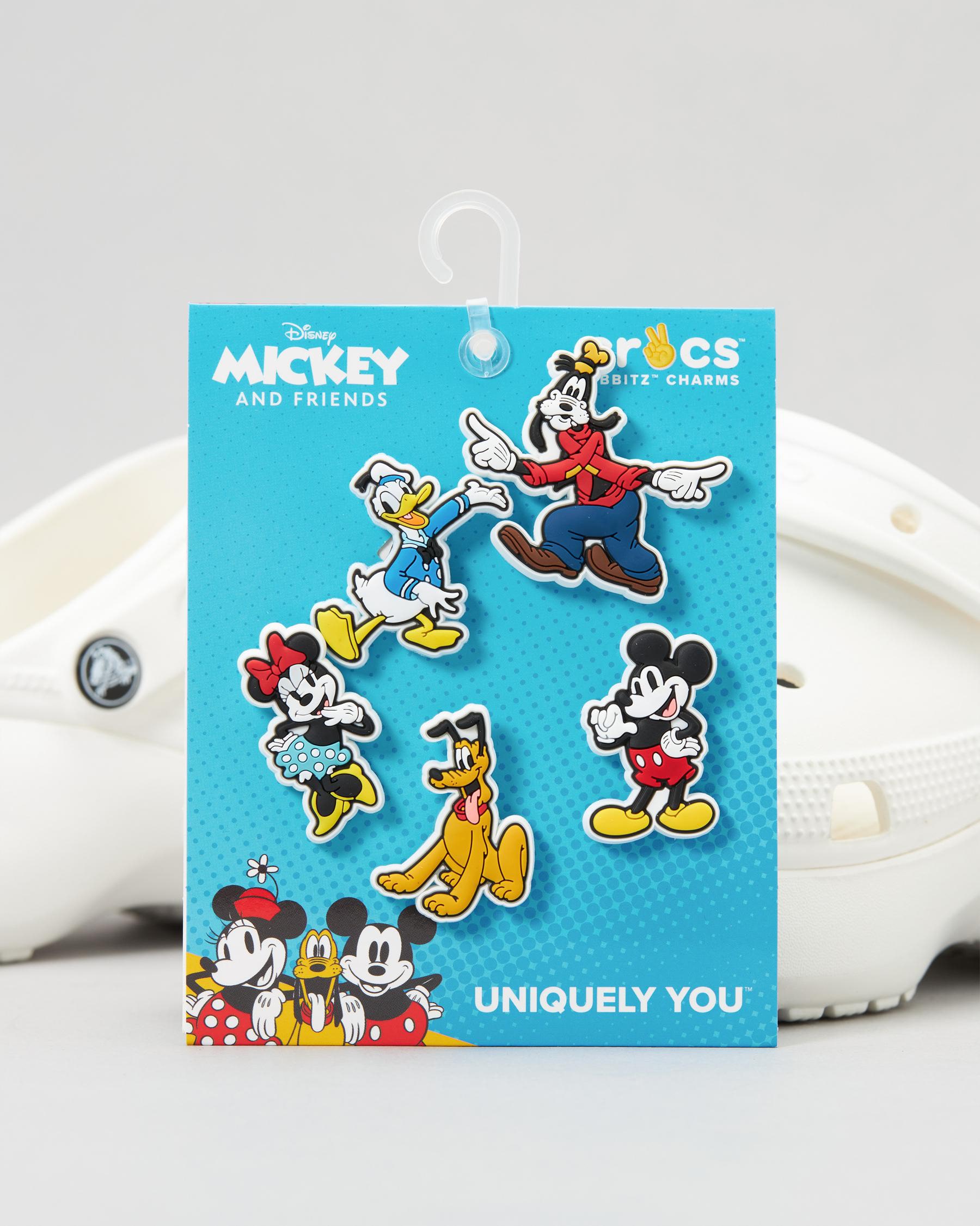 Disney Mickey and Friends 5 Pack Jibbitz Shoe Charm - Crocs