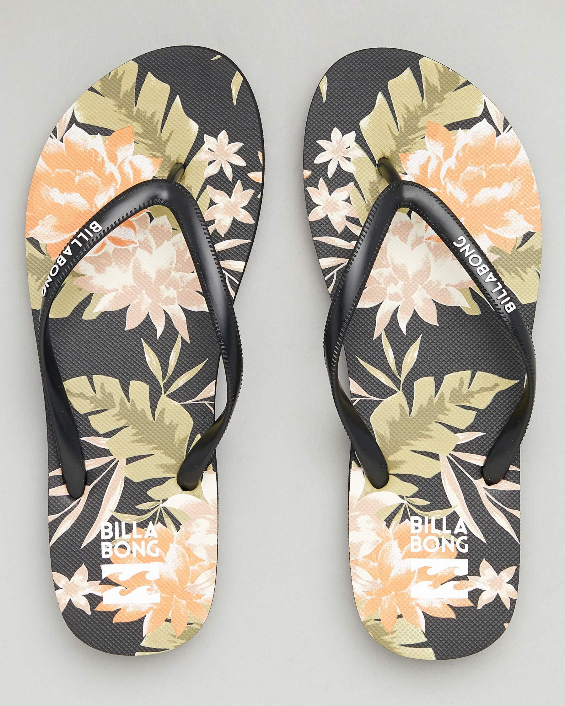 Shop Billabong Dama Thongs In Bayleaf - Fast Shipping & Easy Returns ...