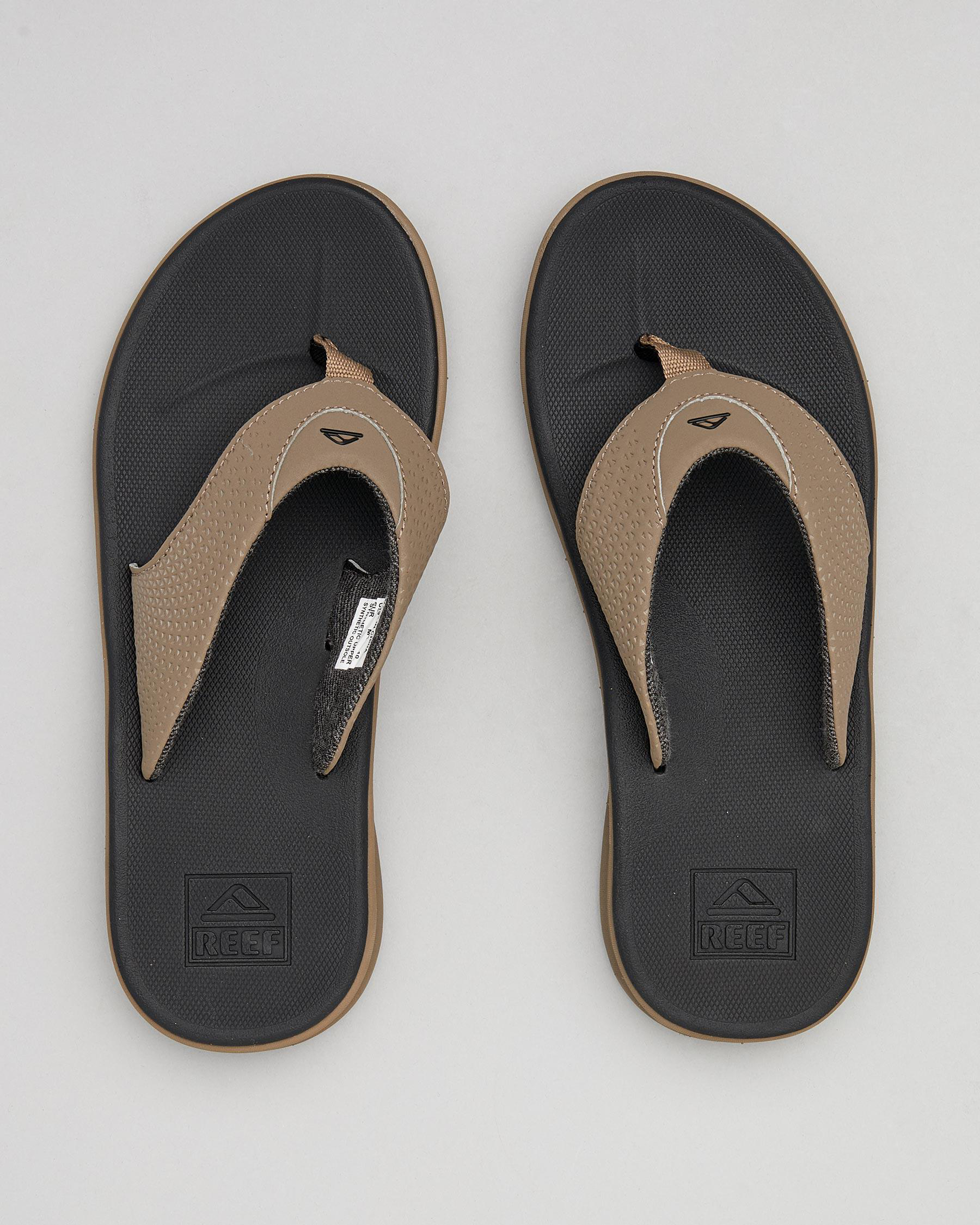 Shop Reef Rover Thongs In Tan black Fast Shipping Easy Returns City Beach Australia