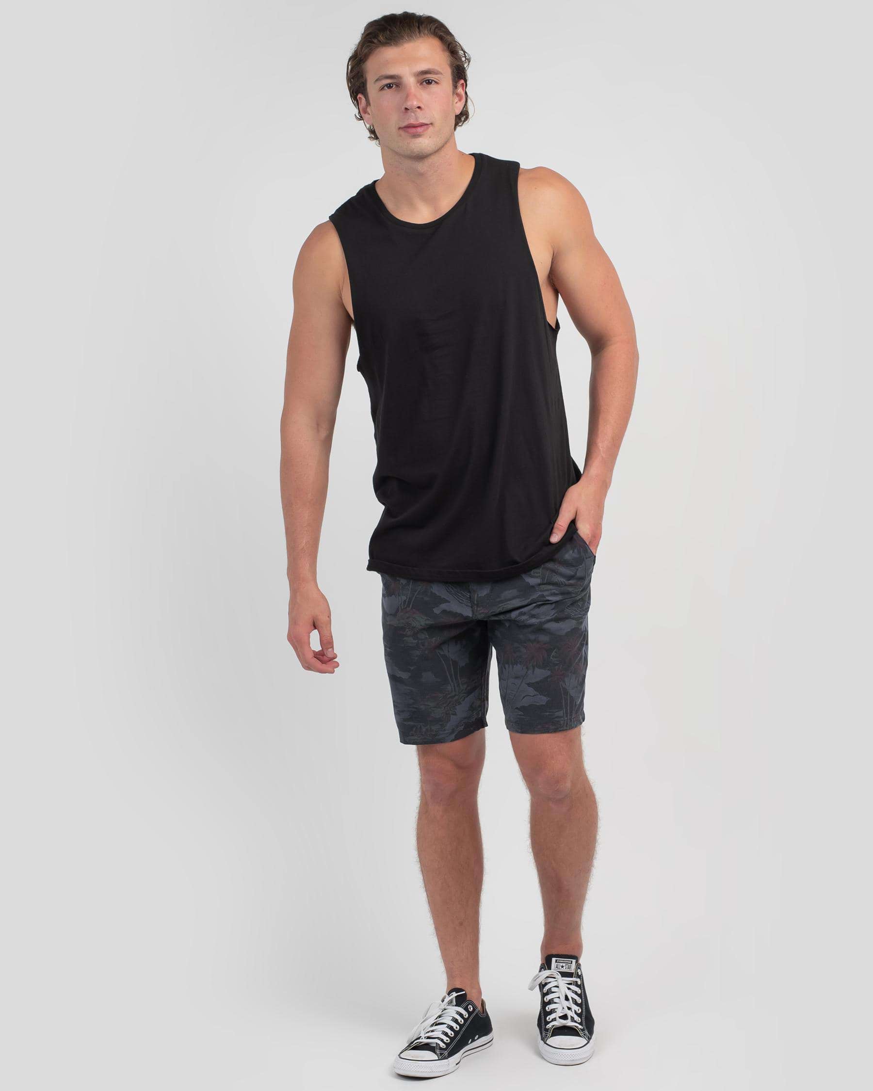 Shop Rip Curl Dreamers Boardwalk Shorts In Charcoal Grey - Fast ...