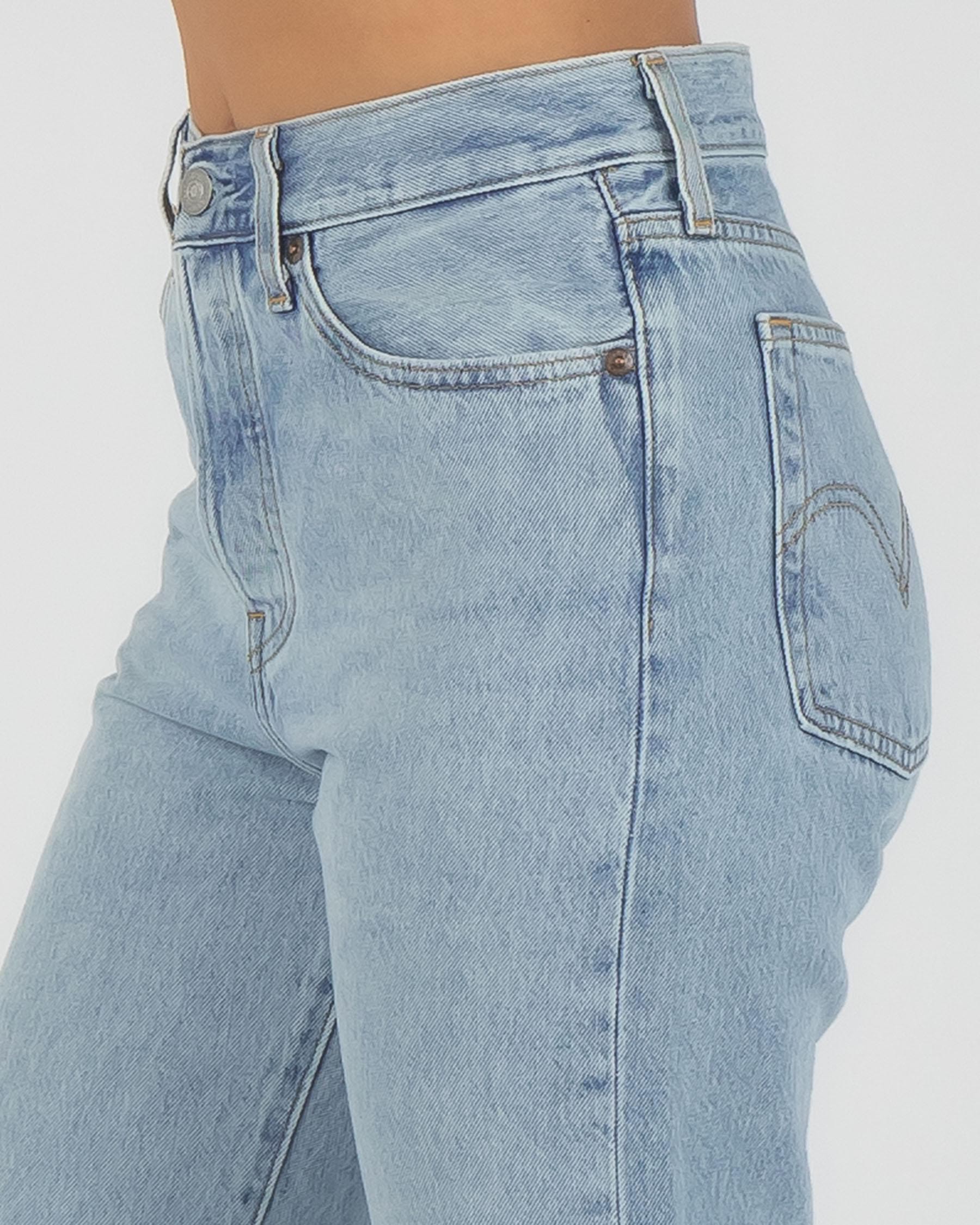 Shop Levi's Wedgie Straight Jeans In Montgomery Baked - Fast Shipping ...