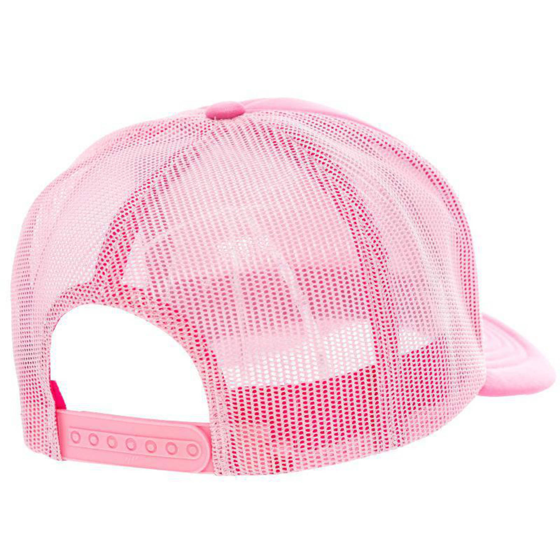 Shop Flexfit High Crown Trucker Cap In Pink - Fast Shipping & Easy ...