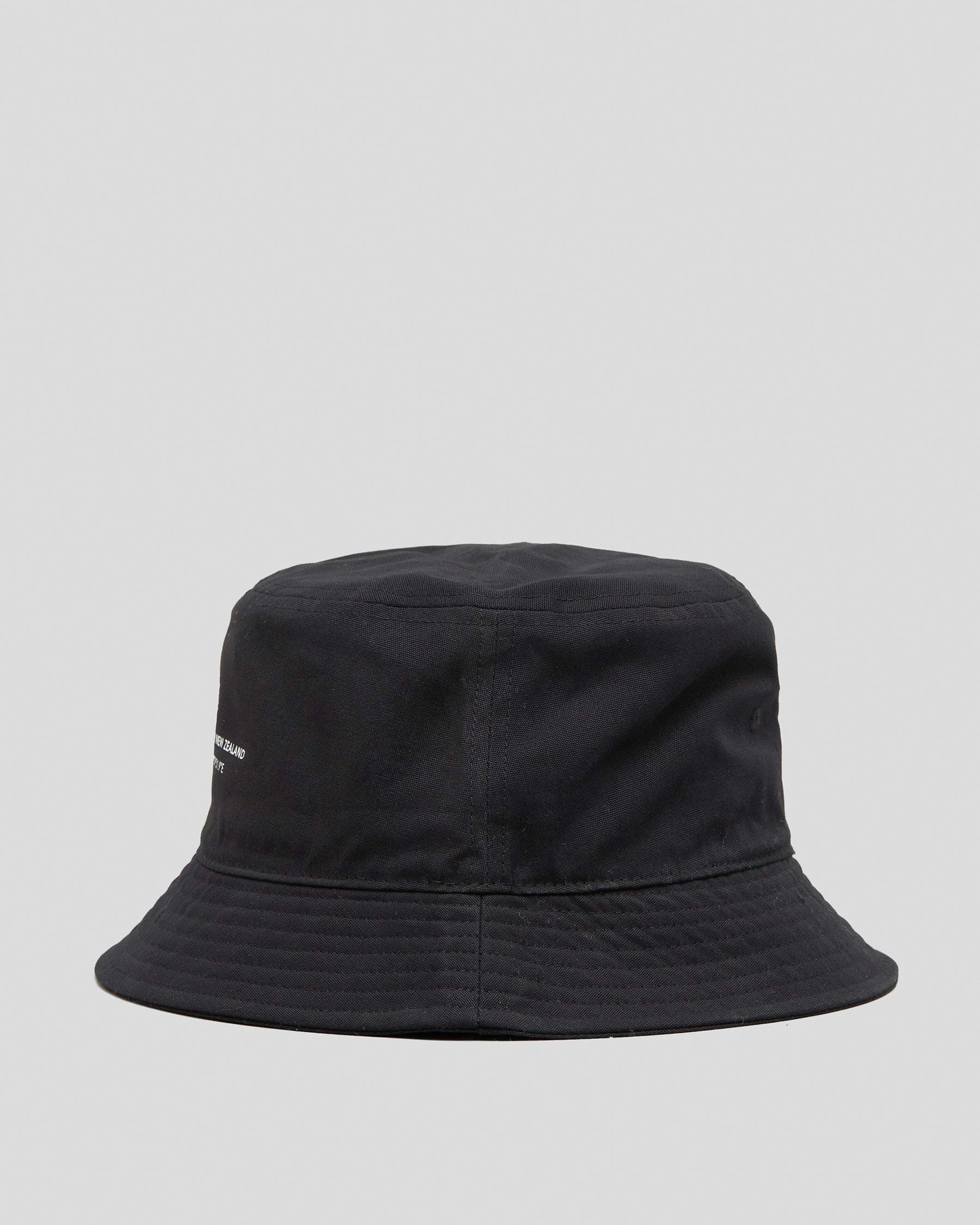 Shop ILABB Coordinates Bucket Hat In Black - Fast Shipping & Easy ...