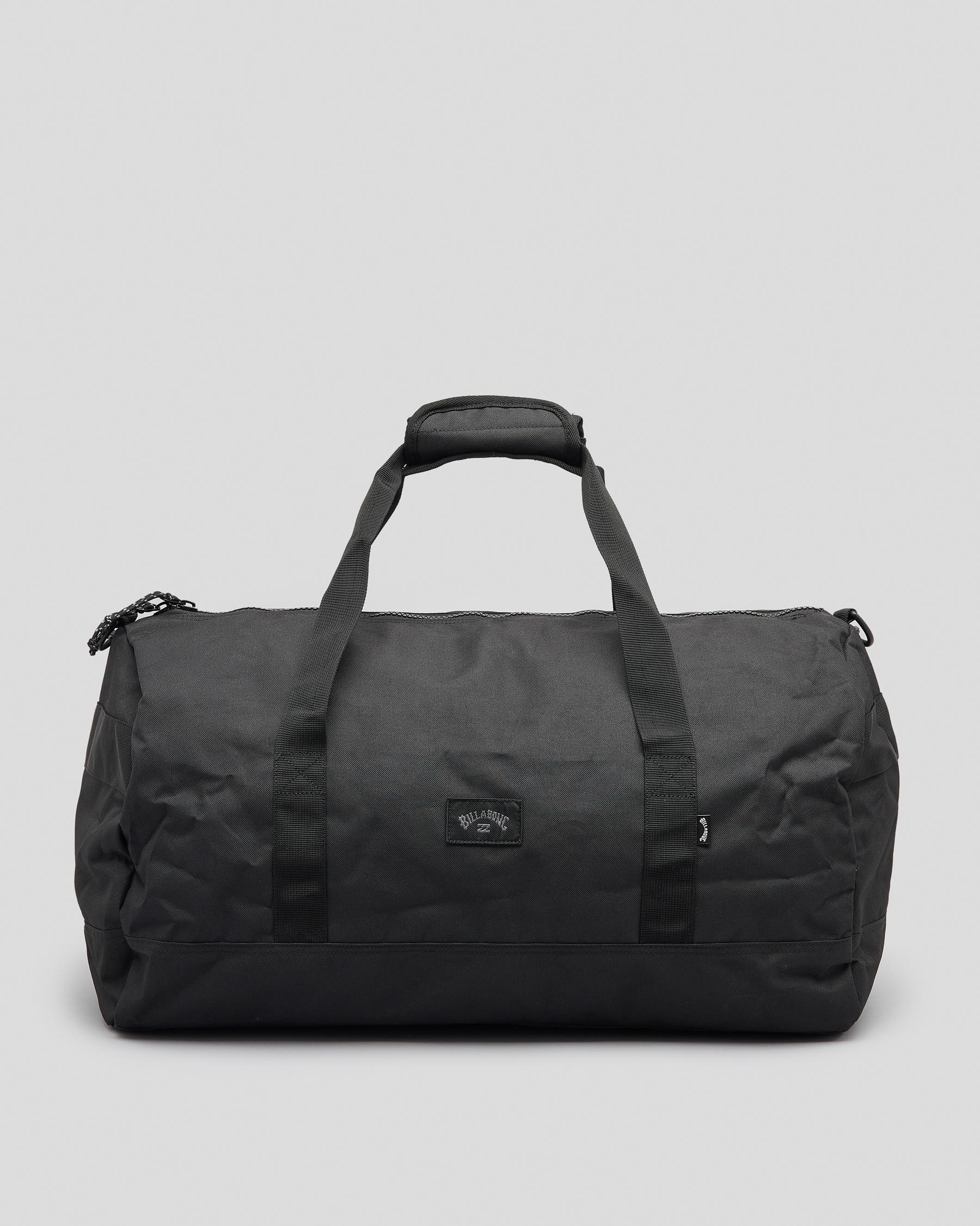 Shop Billabong Transit Duffle Bag In Stealth - Fast Shipping & Easy ...