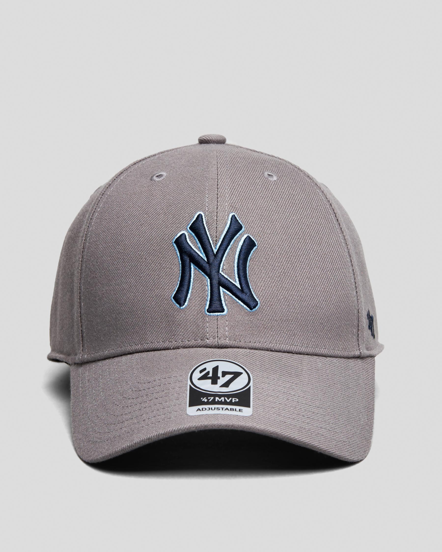 Forty Seven Men's New York Yankees 47 MVP Snapback Cap in Grey