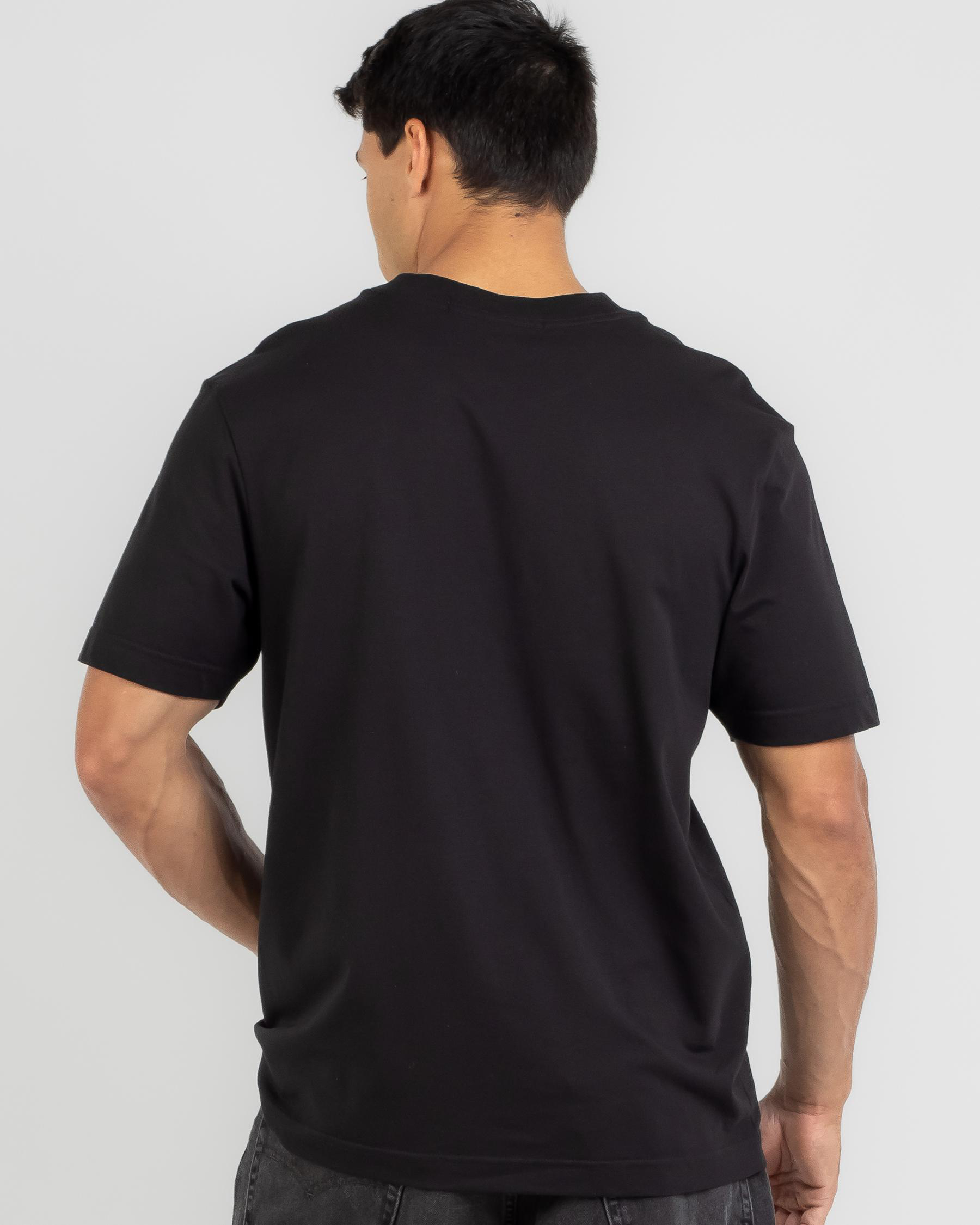 Shop Calvin Klein Illuminated CK T-Shirt In Ck Black - Fast Shipping ...