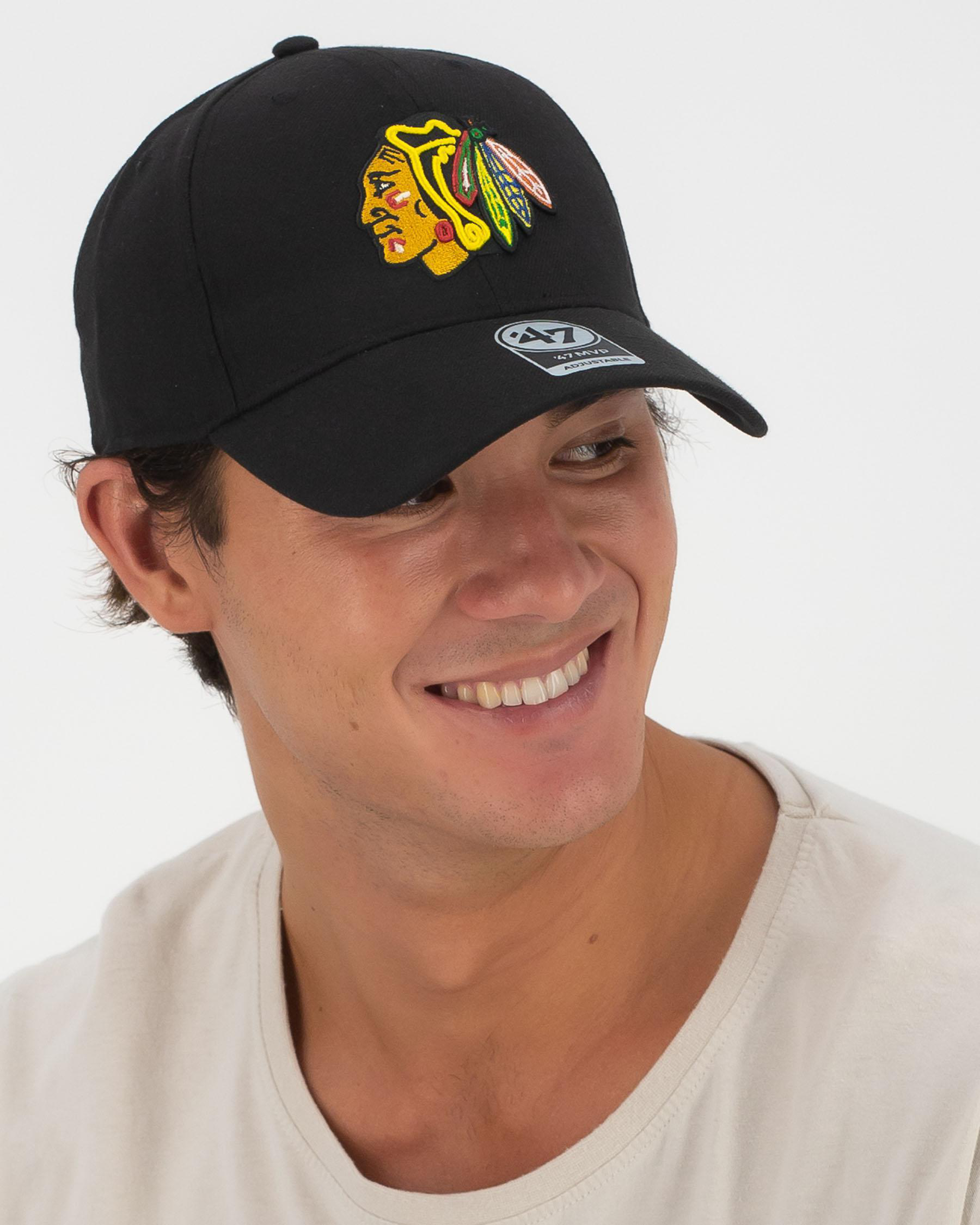 Forty Seven Chicago Blackhawks MVP DT Snapback Cap In Brown - FREE*  Shipping & Easy Returns - City Beach United States