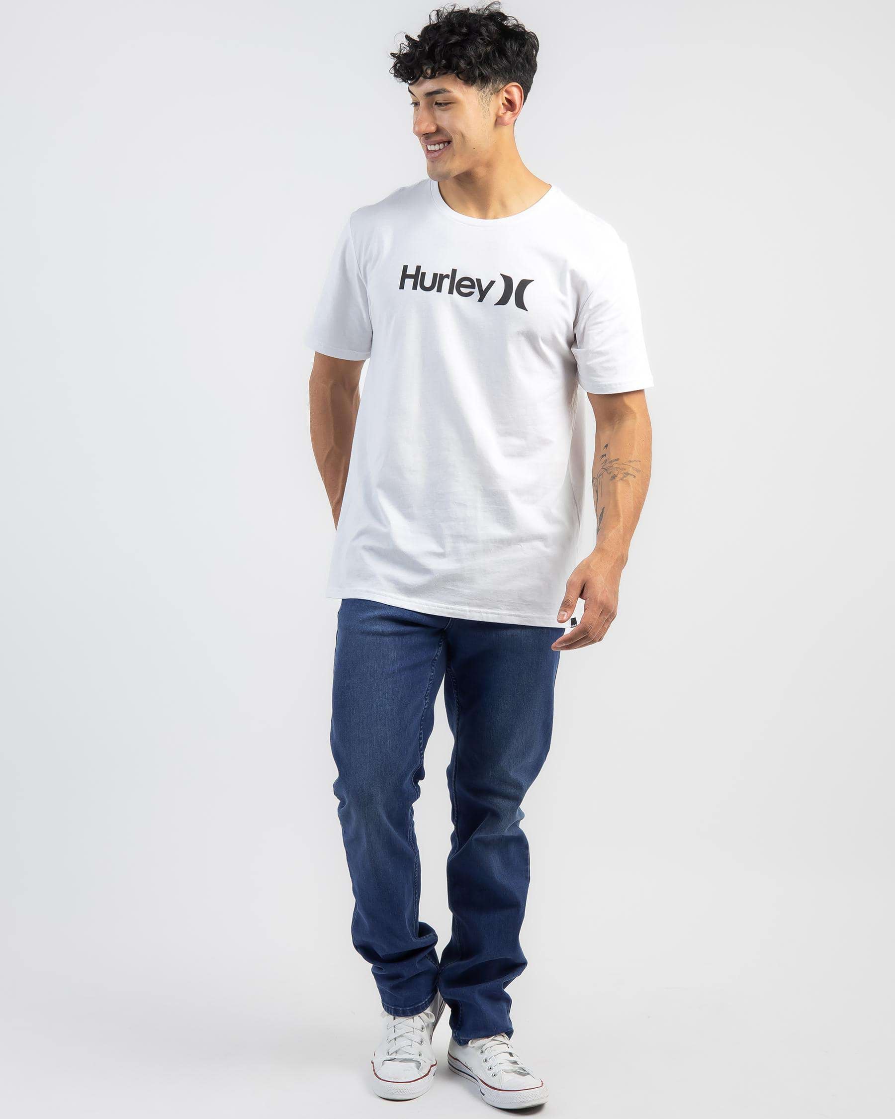 Hurley One And Only Push Through T-Shirt - Men's - Shoplifestyle
