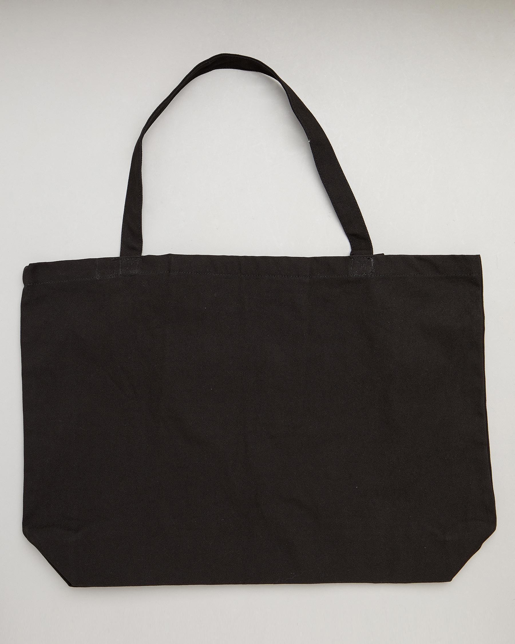 Shop Stussy Oversized Tote Bag In Black - Fast Shipping & Easy Returns ...