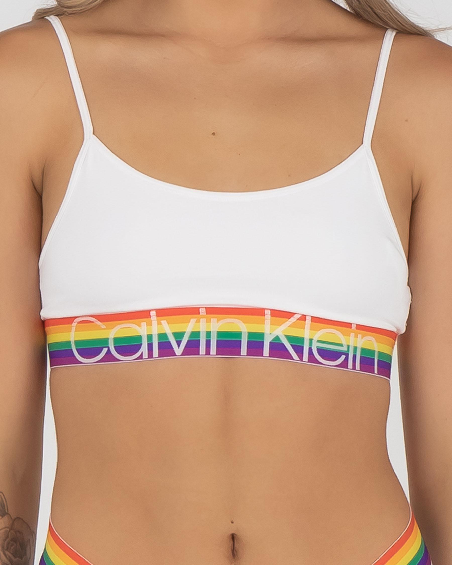 modern cotton pride unlined bralette