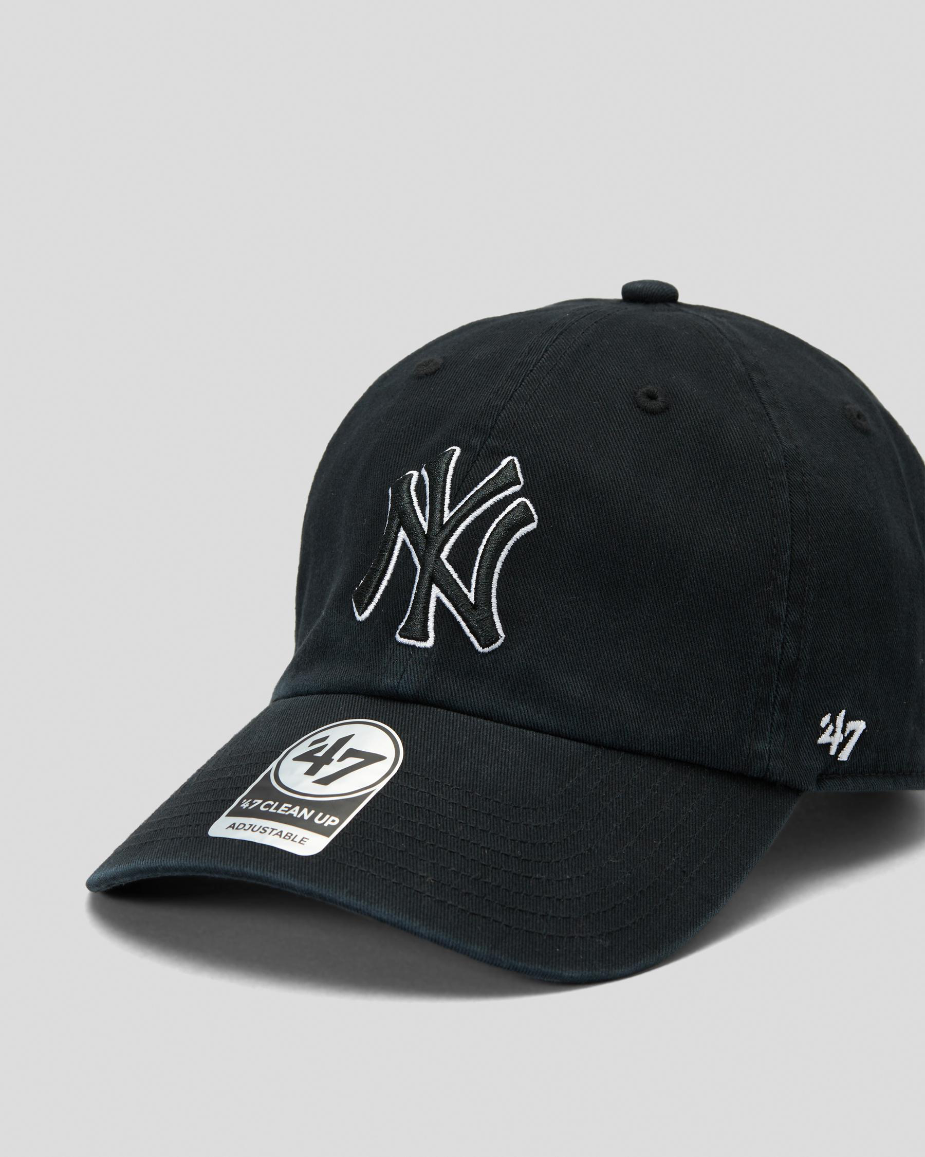 Forty Seven NY Yankees Cap In Black/white - FREE* Shipping & Easy