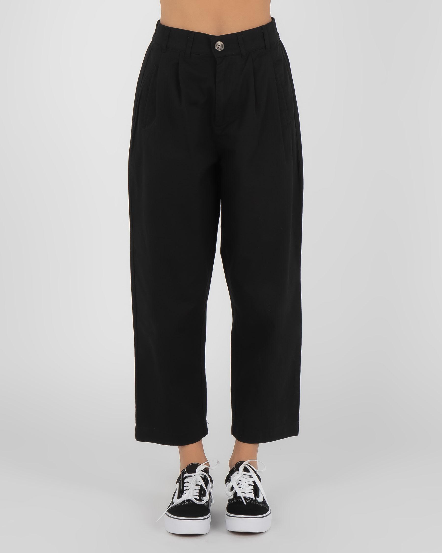 Shop Stussy Stussy Brentwood Pants In Black - Fast Shipping & Easy ...