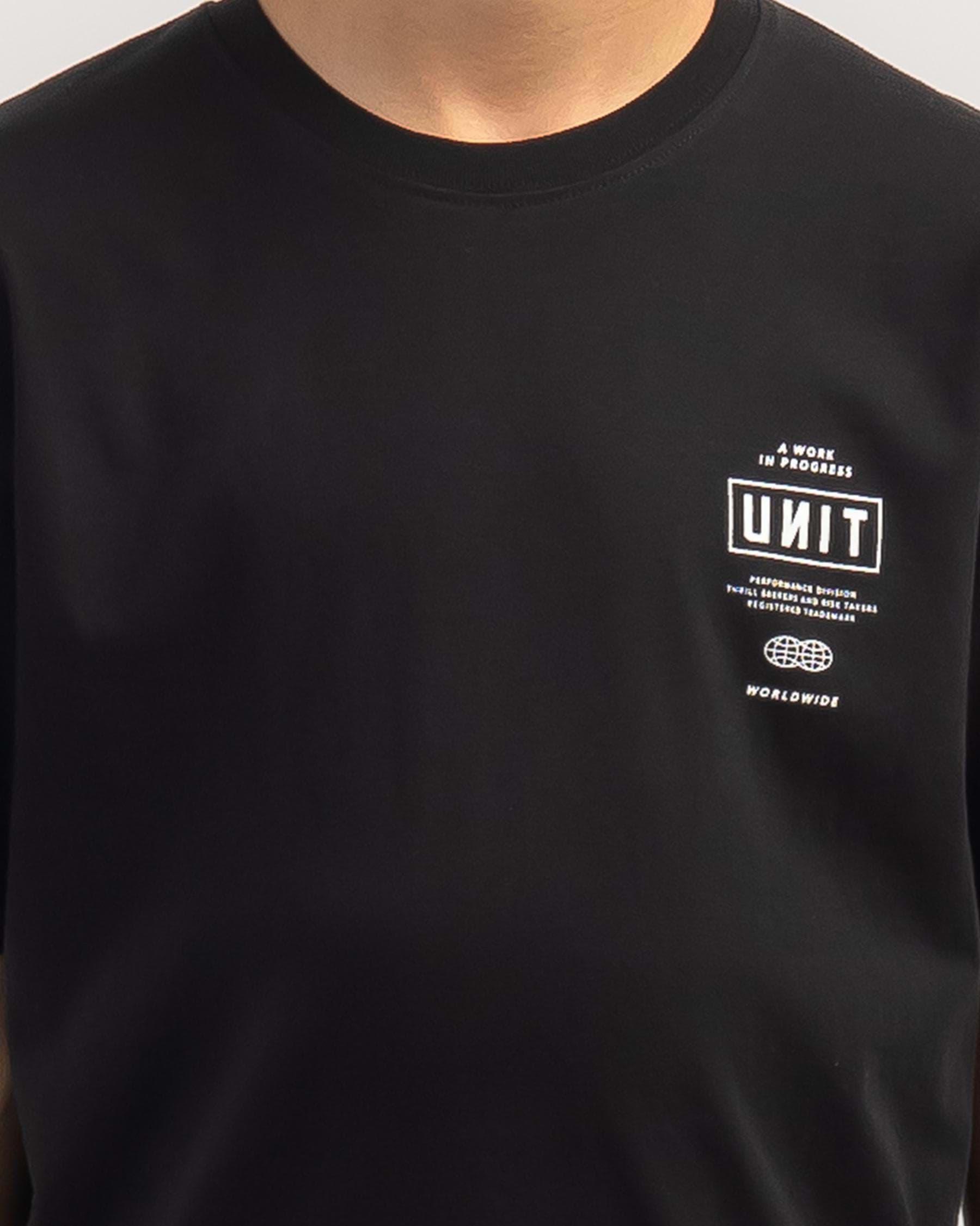 Shop Unit Boys' Vision T-Shirt In Black - Fast Shipping & Easy Returns ...