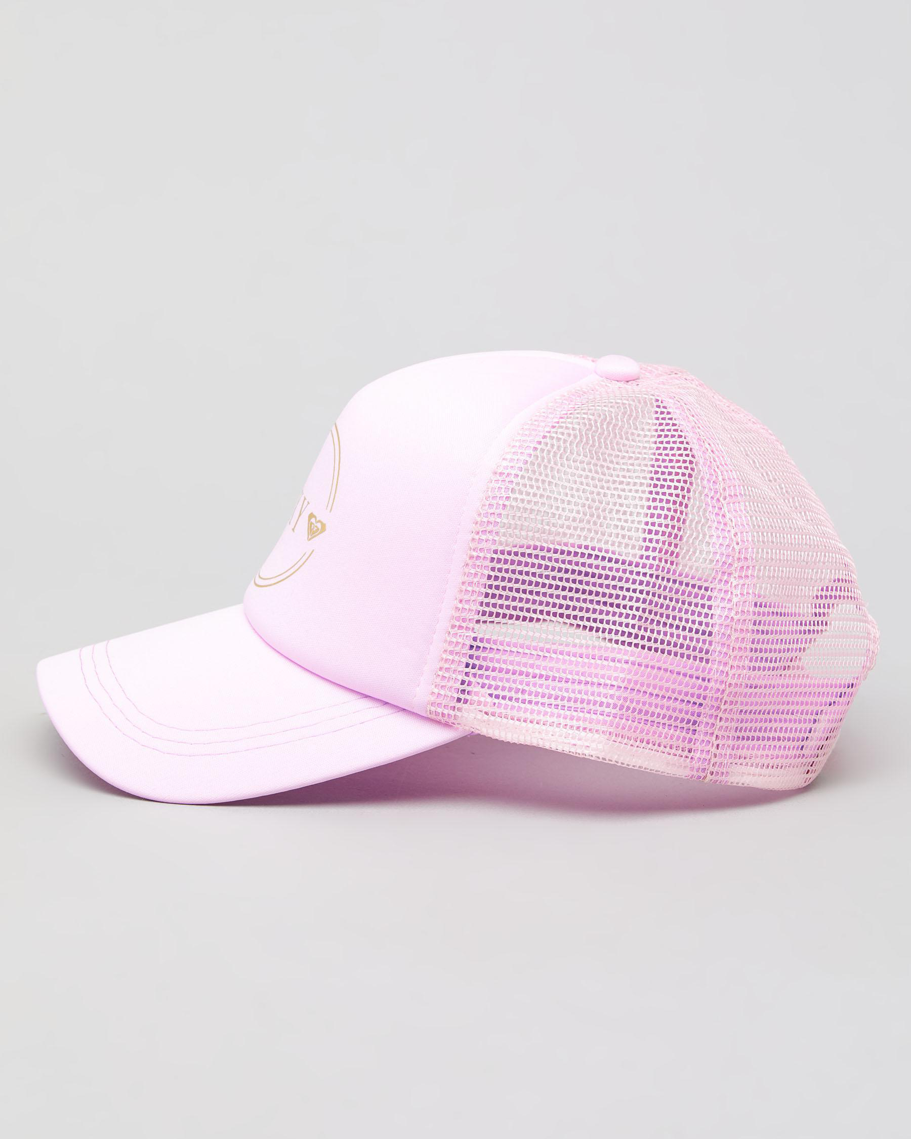 Roxy Brennan Trucker Cap In Lavender Fog - Fast Shipping & Easy Returns ...