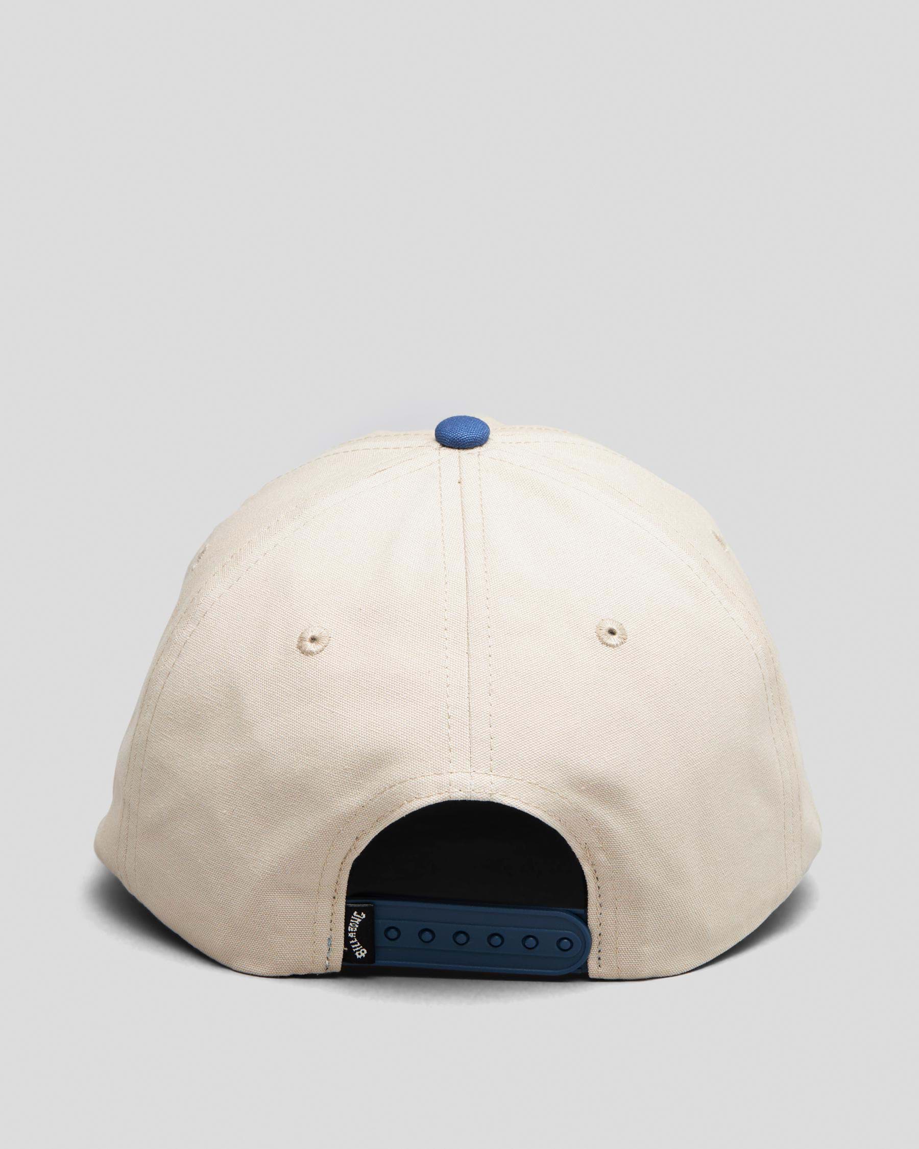 Shop Billabong Adiv Snapback Cap In Space Blue - Fast Shipping & Easy ...