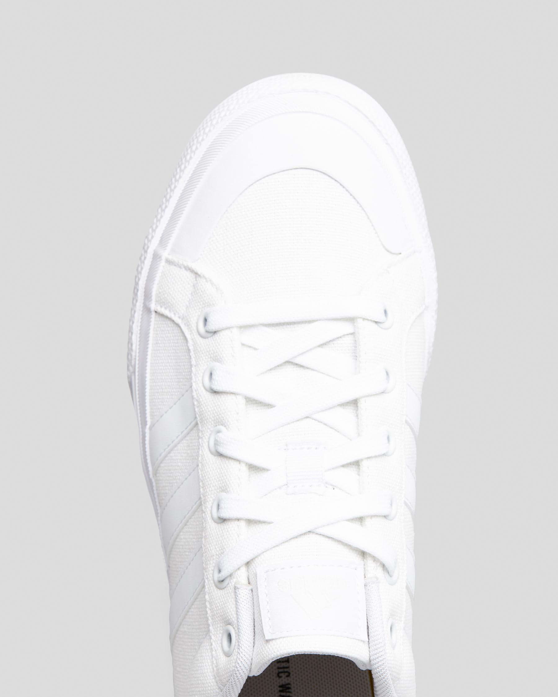 adidas White Sportswear Bravada 2.0 Platform Trainers