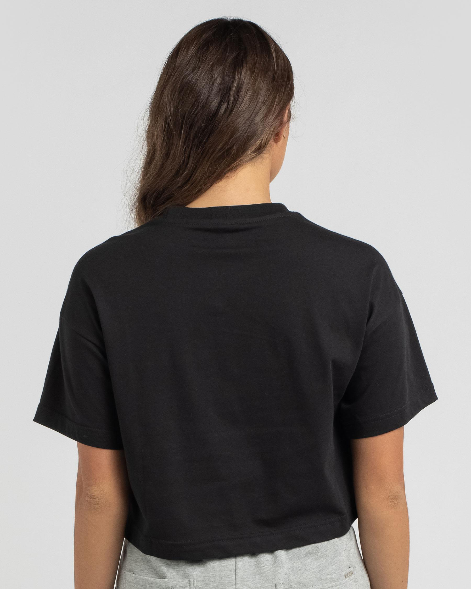 Shop Reebok Small Logo T-Shirt In Black - Fast Shipping & Easy Returns ...