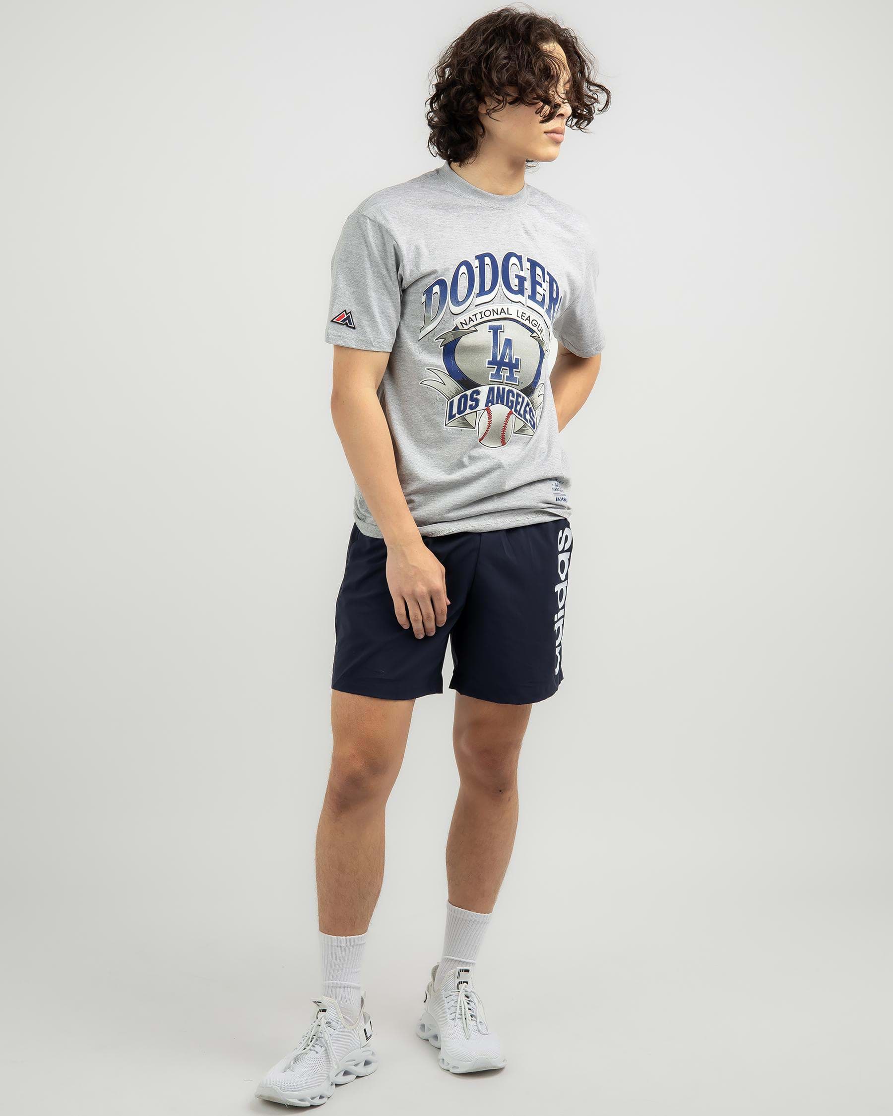 Majestic LA Dodgers Heavy Jersey Arch City Oversized T-Shirt In Vintage  White - FREE* Shipping & Easy Returns - City Beach United States
