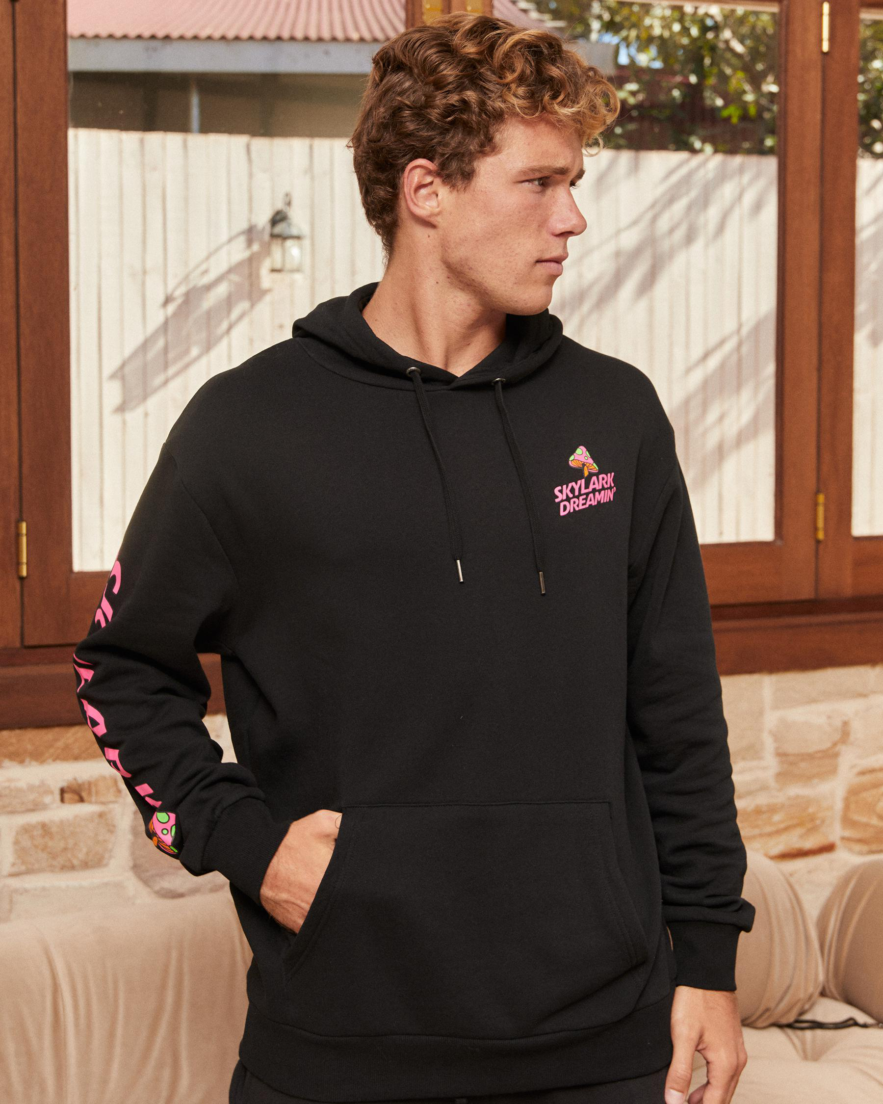 Shop Skylark Dreaming Hoodie In Black - Fast Shipping & Easy Returns ...