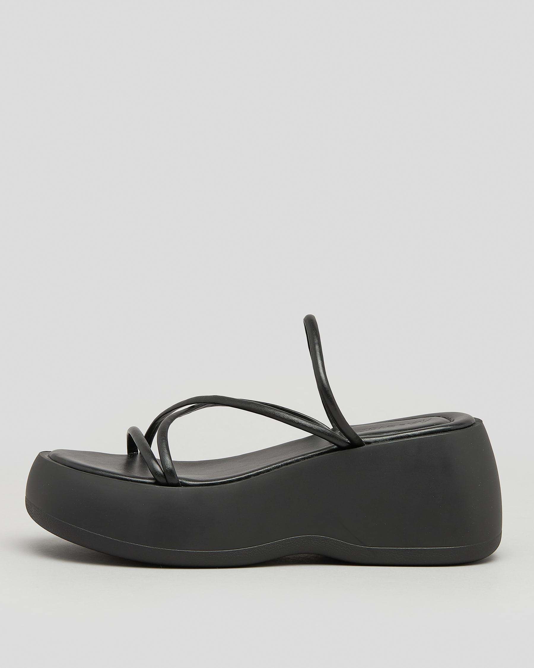 Shop Ava And Ever Emma Platform Shoes In Black - Fast Shipping & Easy ...