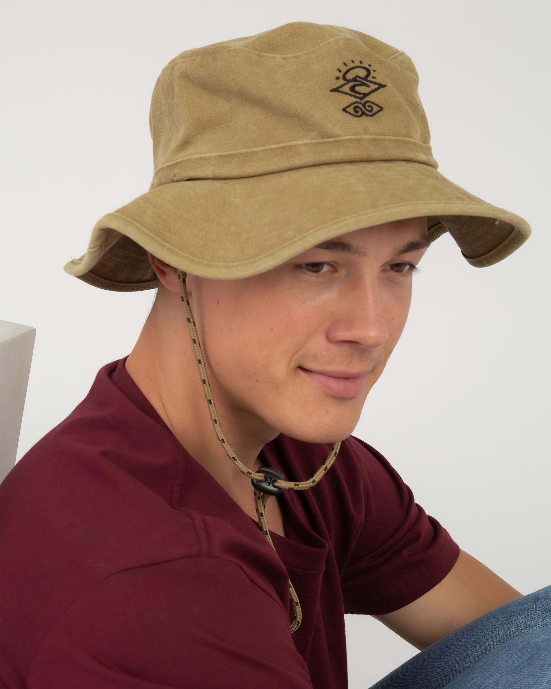 rip curl searcher mid brim hat