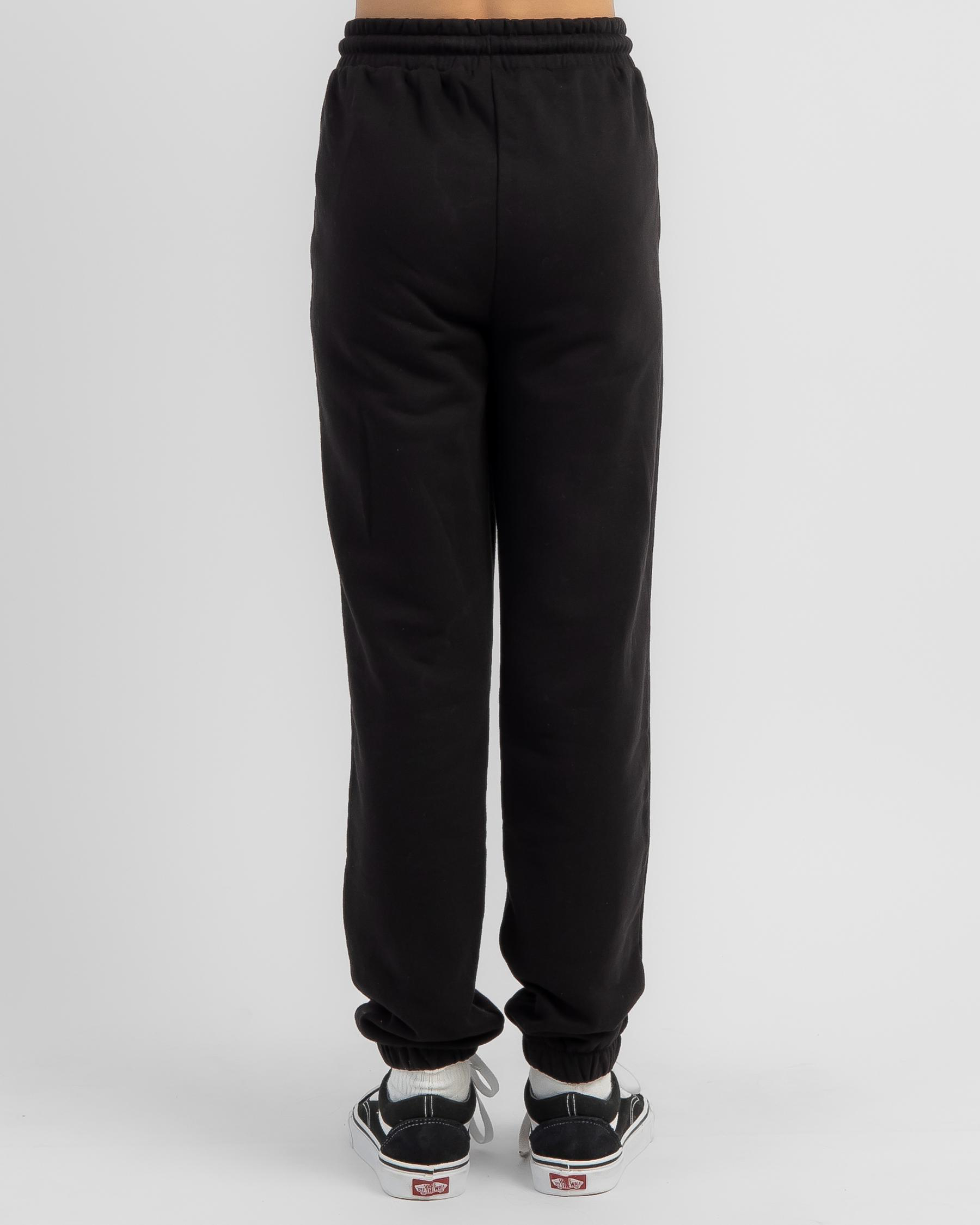 Shop Santa Cruz Girls' Peace Dots Track Pants In Black - Fast Shipping ...