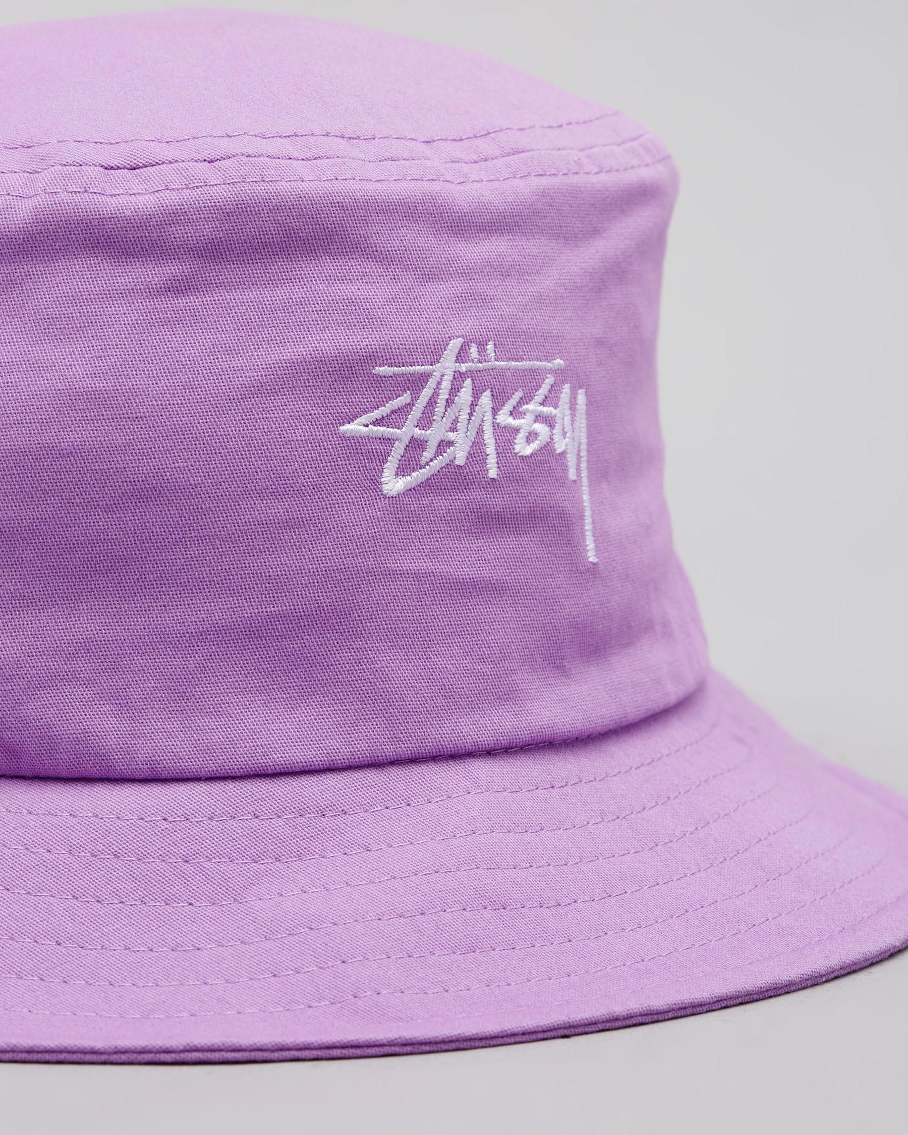 Stussy stock store band bucket hat