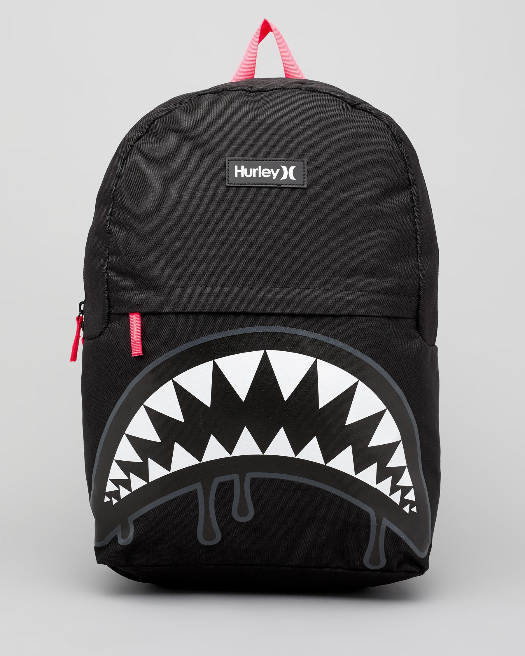 Sprayground Unisex Black Ghost Nubuck Shark Backpack