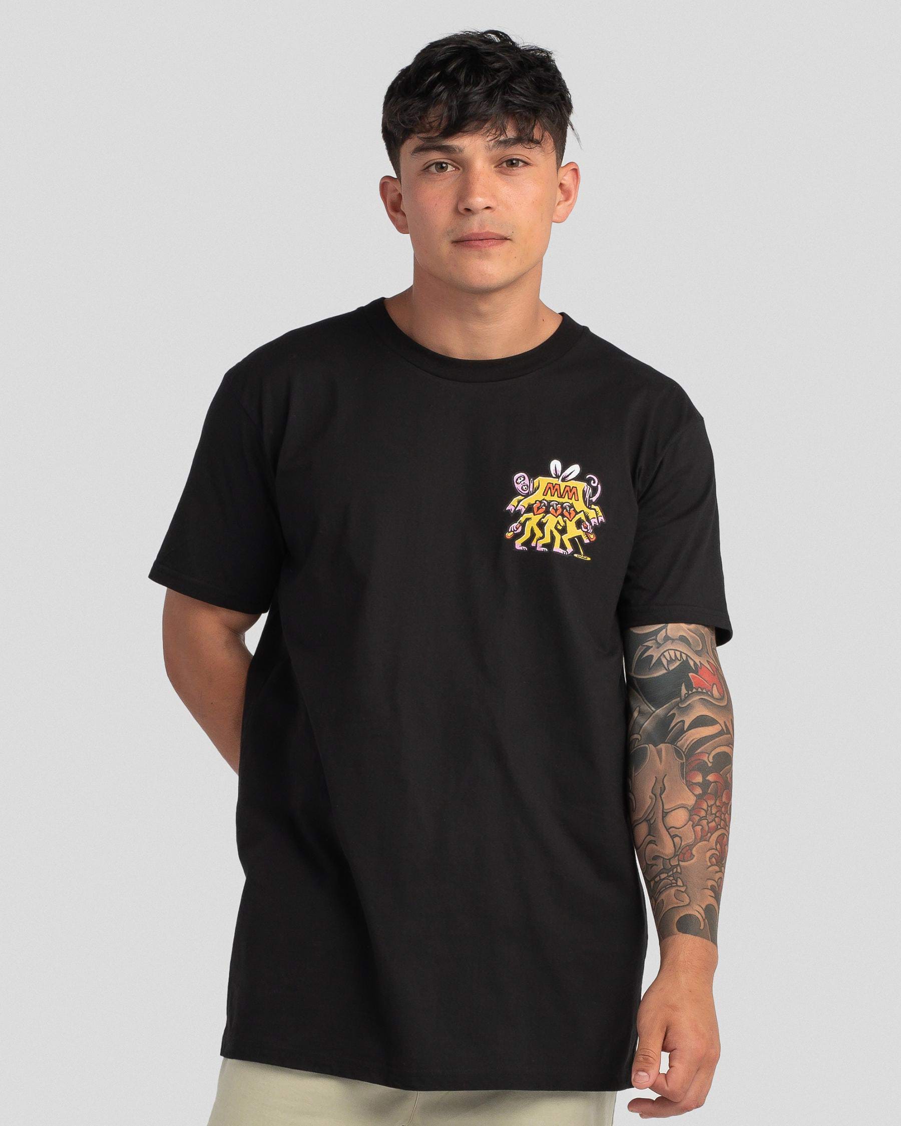 Shop Milton Mango Milton Genesis T-Shirt In Black - Fast Shipping ...