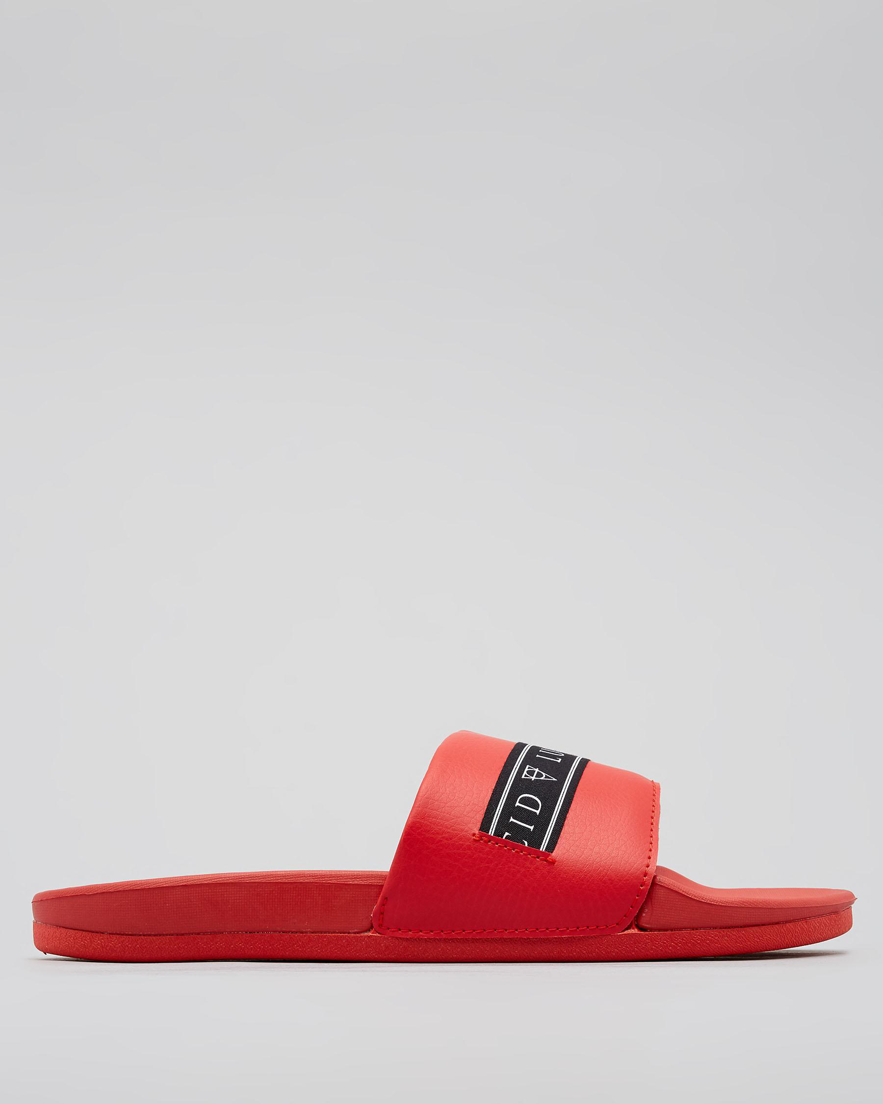 Shop Lucid Navigator Slides In Red - Fast Shipping & Easy Returns ...