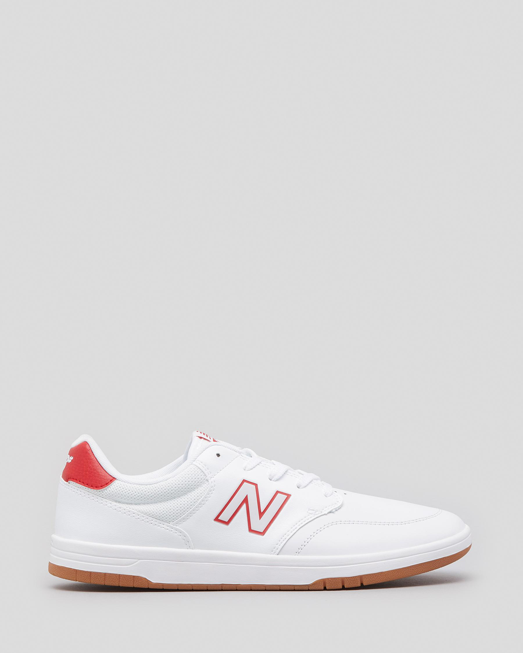 Shop New Balance NB 425 Shoes In White/red - Fast Shipping & Easy ...