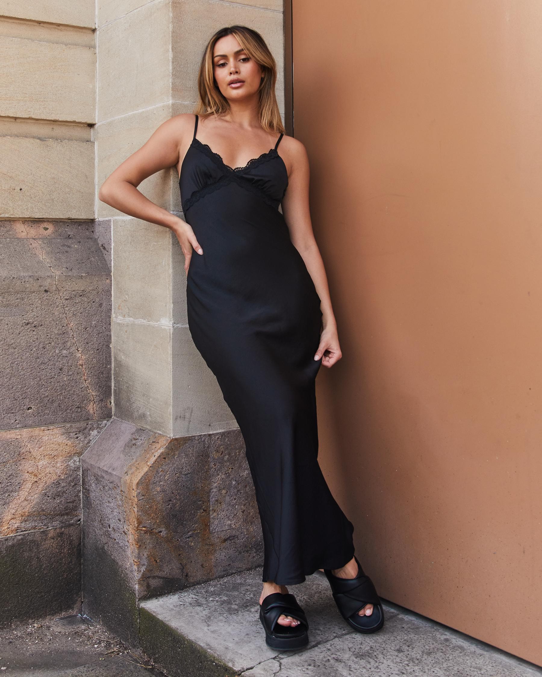 Shop Ava And Ever Aurelia Maxi Dress In Black Fast Shipping