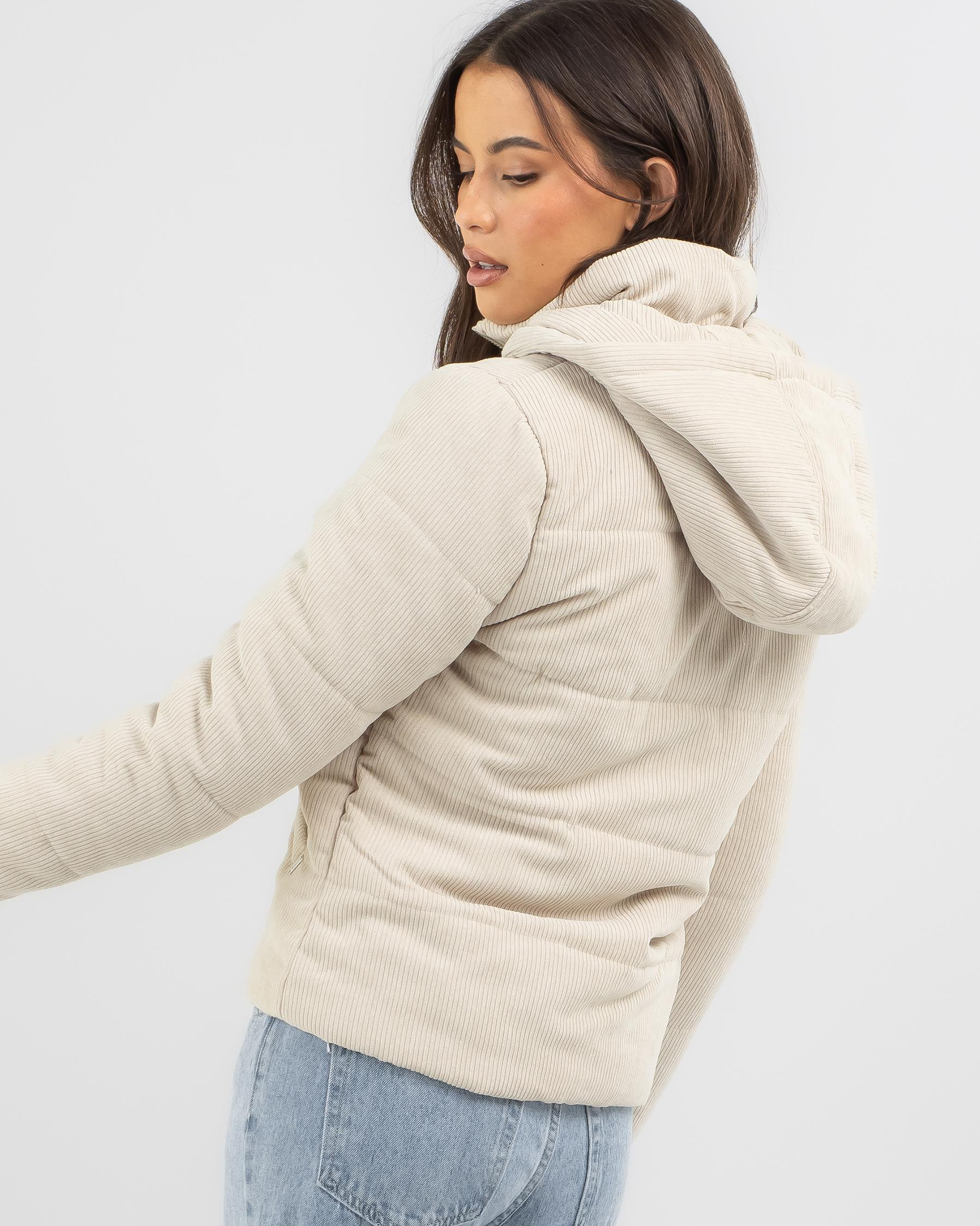 Ava And Ever Braxton Puffer Jacket In Almond | City Beach Australia