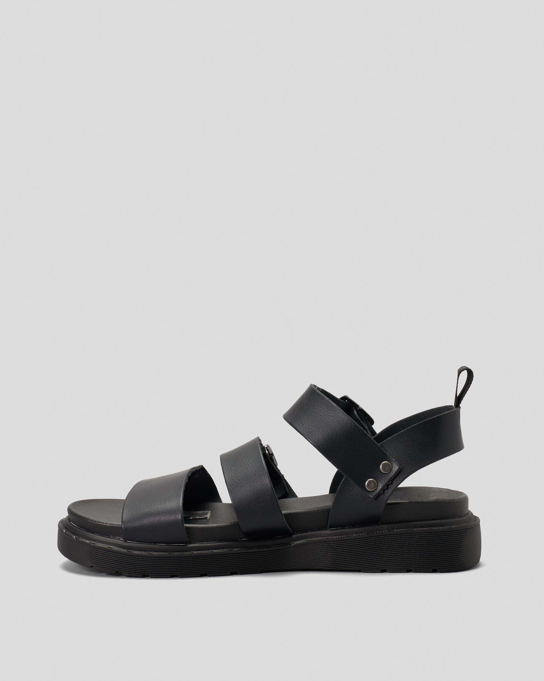 Shop Ava And Ever Pria Sandals In Black - Fast Shipping & Easy Returns ...