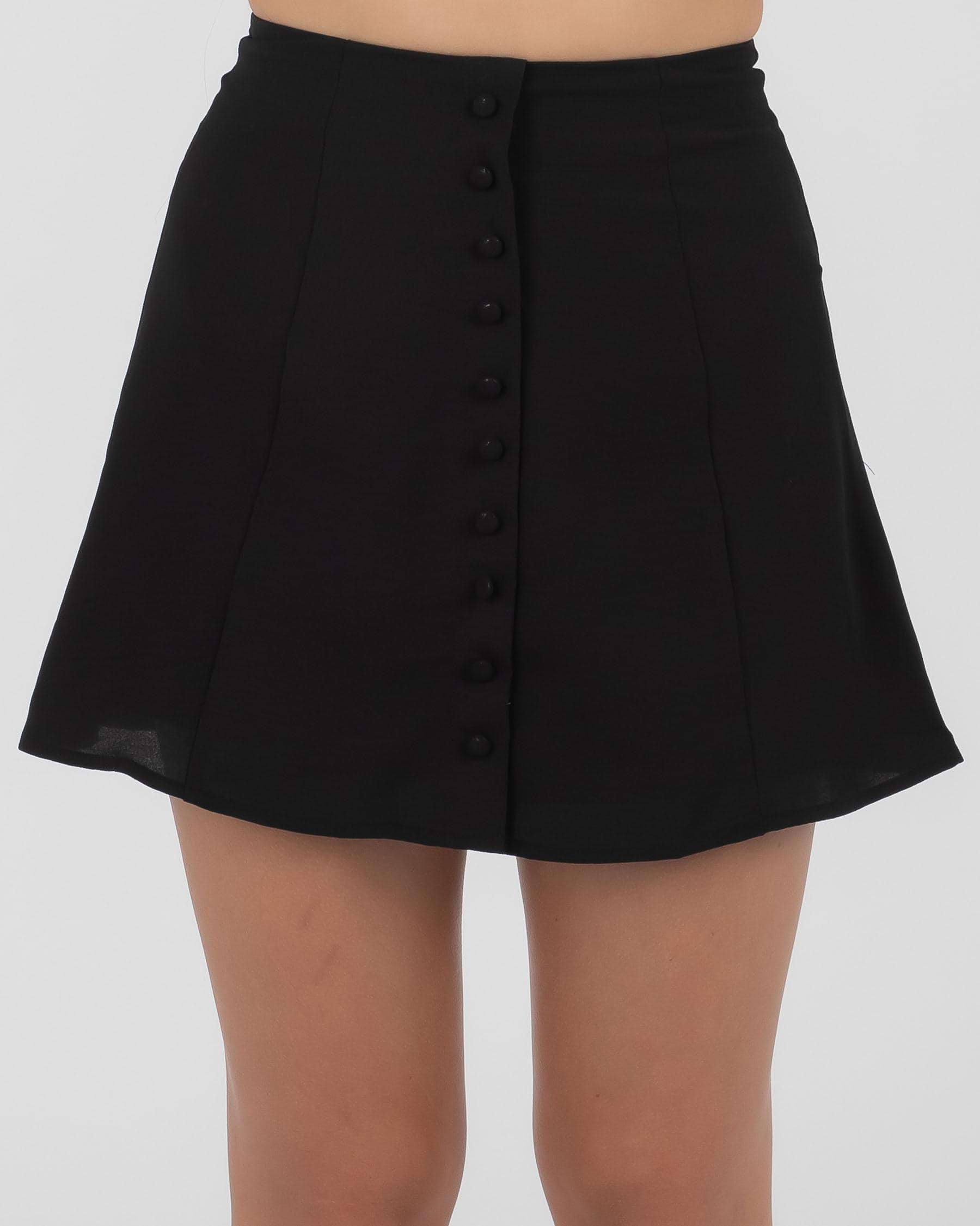Shop Ava And Ever Girls' Sasha Skirt In Black - Fast Shipping & Easy ...