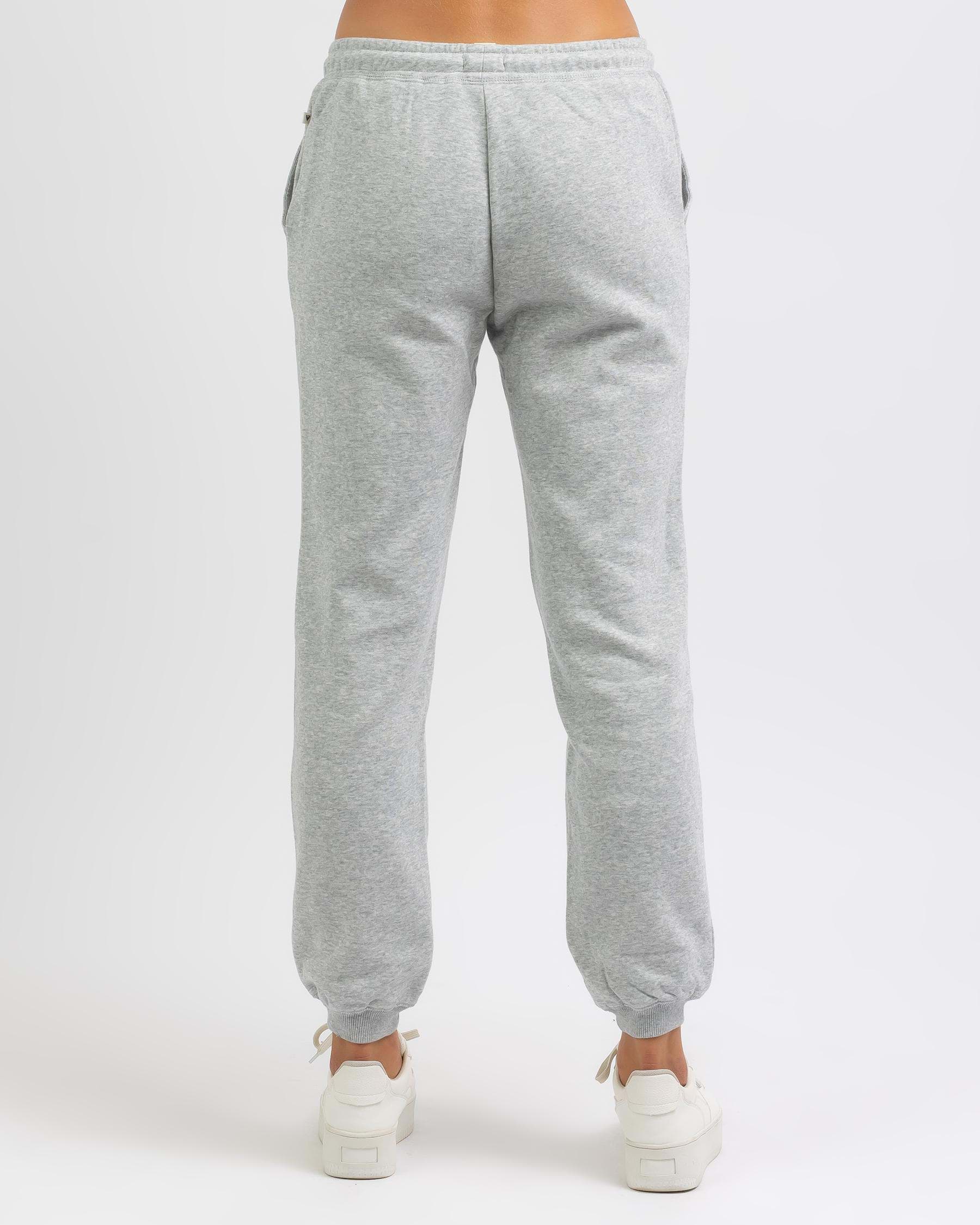Shop Roxy Surf Stoked Track Pants In Heritage Heather - Fast Shipping ...