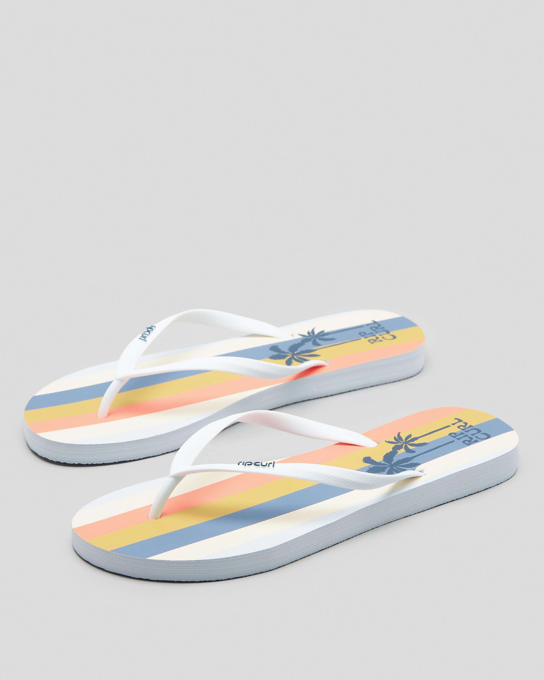 Shop Rip Curl Surf Revival Thongs In Multico - Fast Shipping & Easy ...