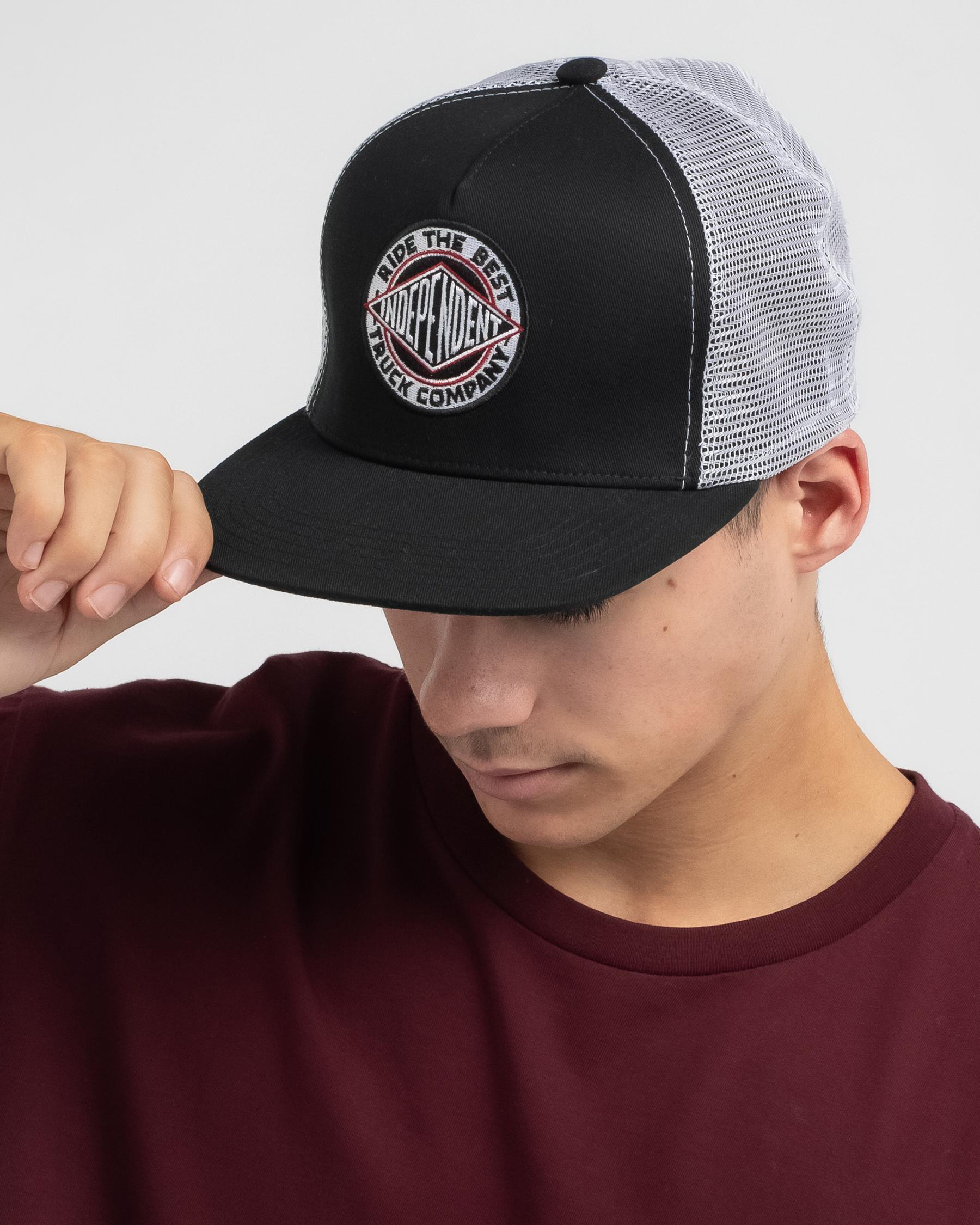 Independent BTG Summit Snap Back Trucker Cap In Black - FREE* Shipping ...